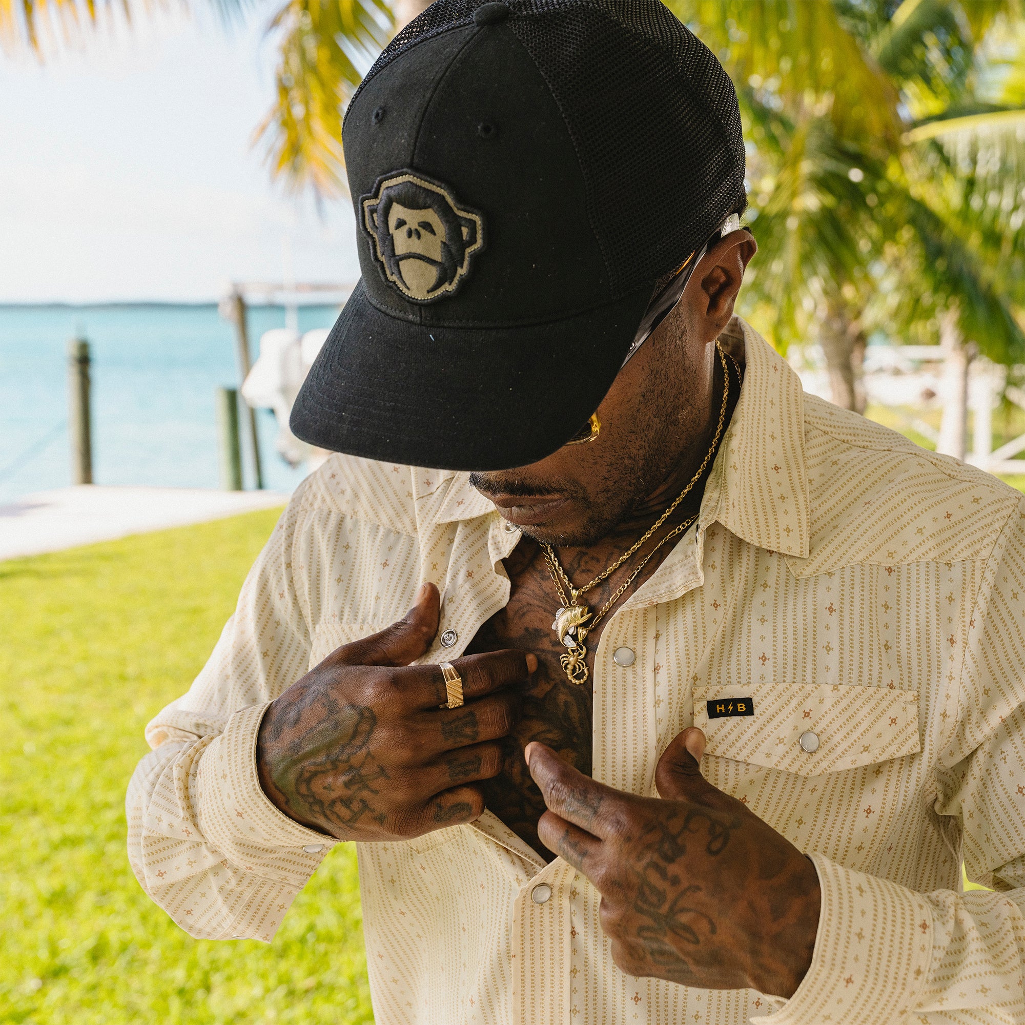 El Mono Standard Hat - Black – HOWLER BROTHERS