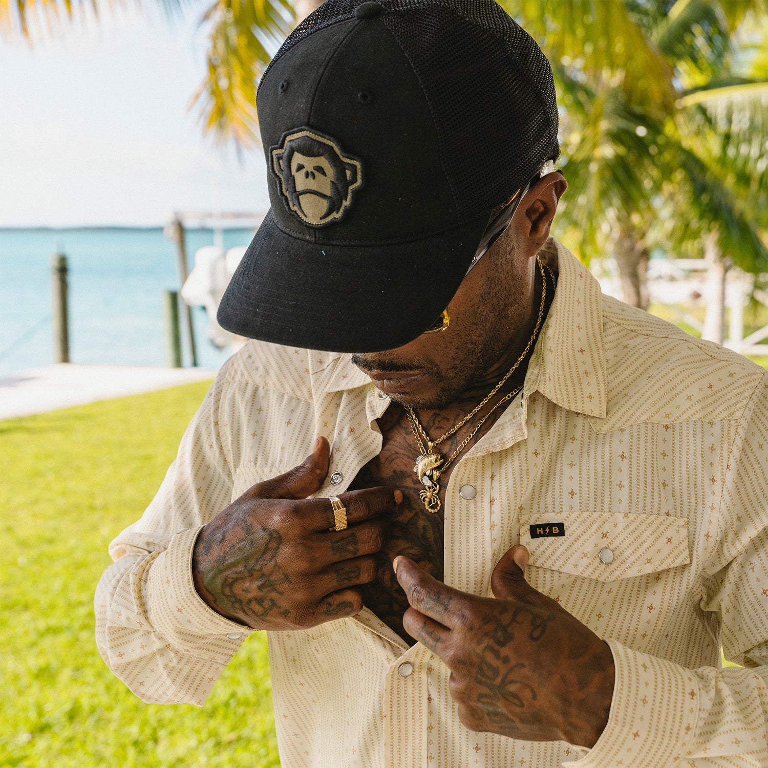 El Mono Standard Hat - Black