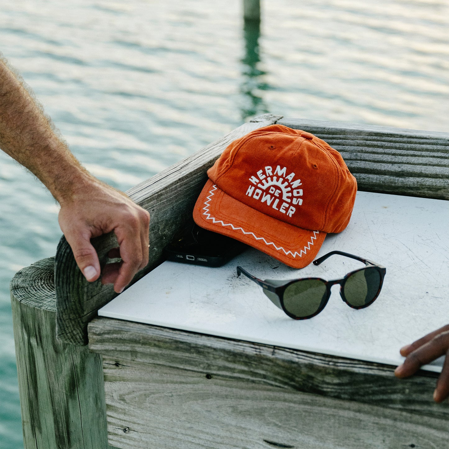 Hermanos Script Standard Hat - Pumpkin