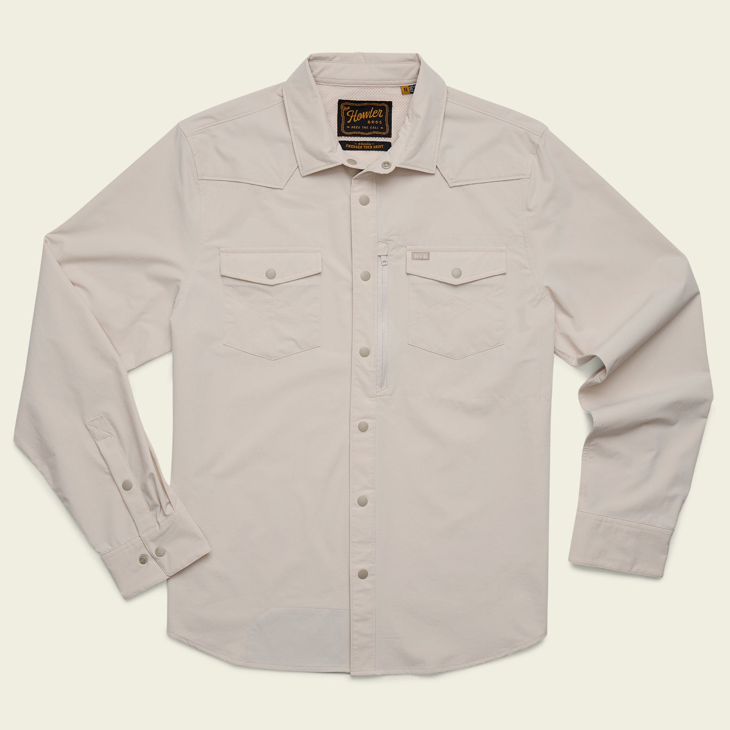 Emerger Tech Longsleeve - Chalk