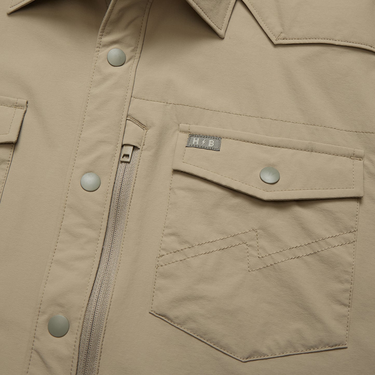 Emerger Tech Longsleeve - Driftwood