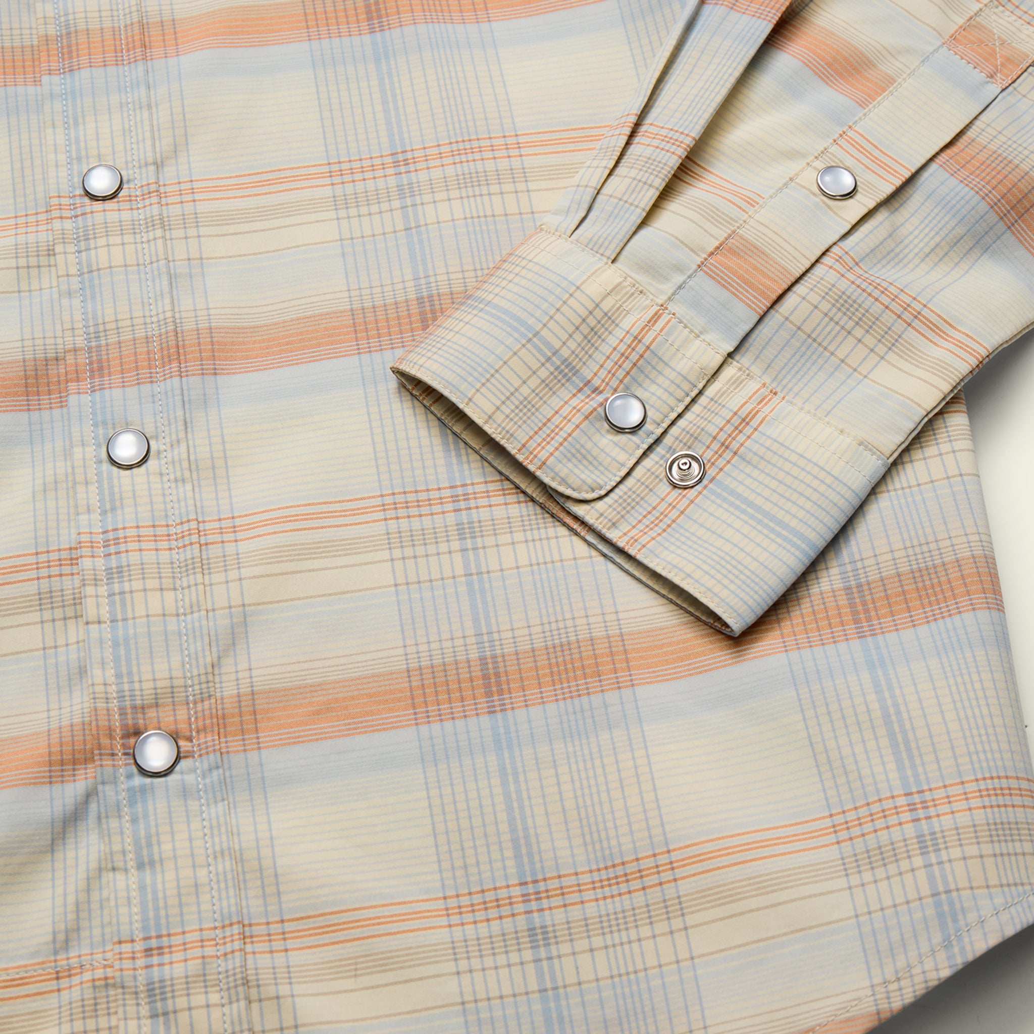 H Bar B Tech Longsleeve - Cameron Plaid : Cream – HOWLER BROTHERS