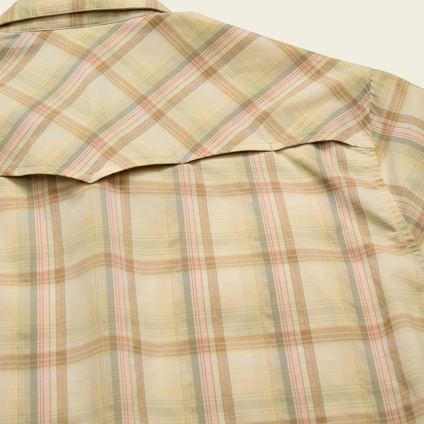 H Bar B Tech Longsleeve - Isley Plaid : Hemp