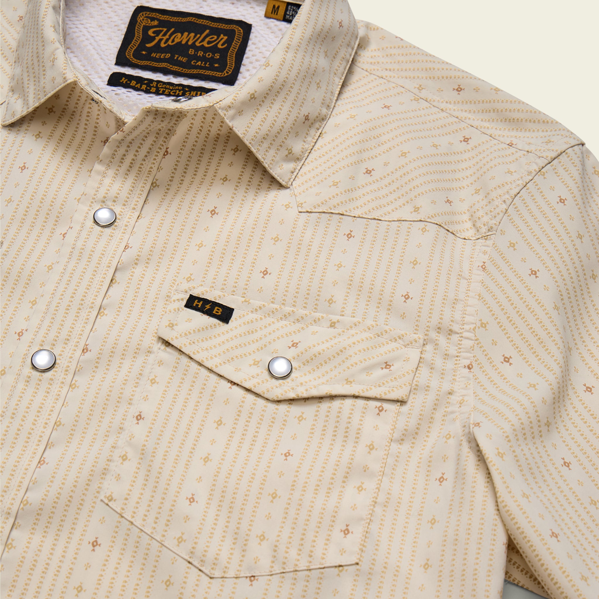 H Bar B Tech Longsleeve - Supernova Stripe : Leche – HOWLER BROTHERS