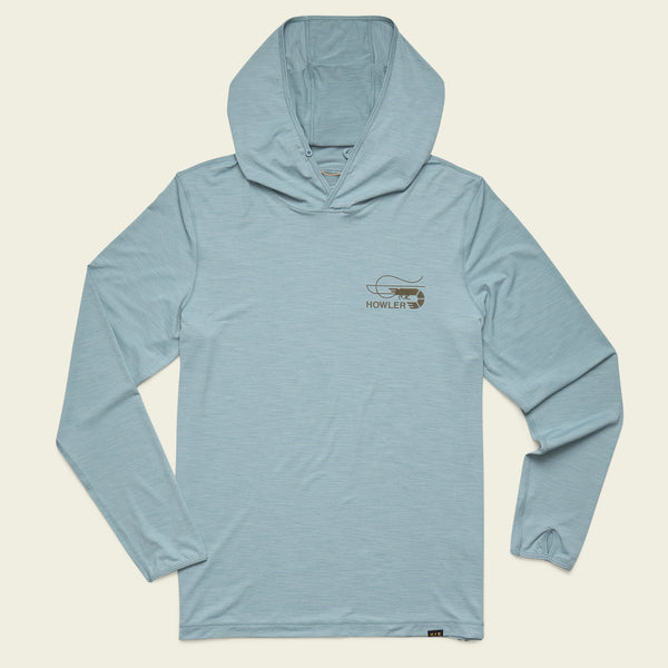HB Tech Hoodie - Pool Blue – HOWLER BROTHERS