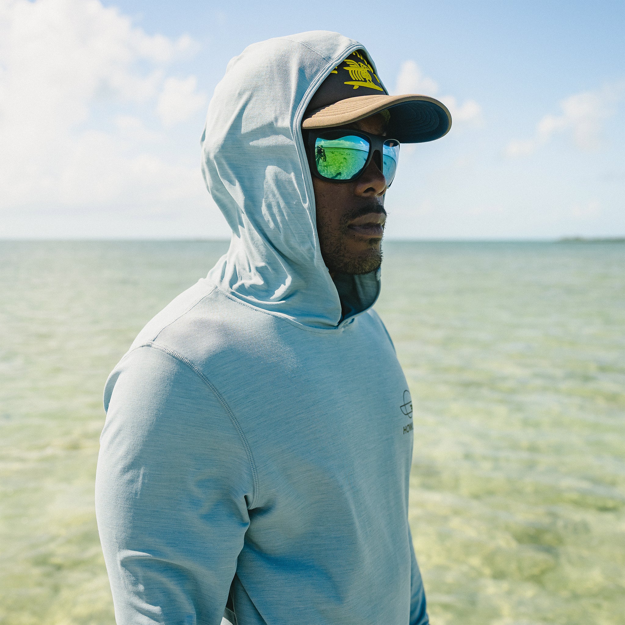 HB Tech Hoodie - Pool Blue – HOWLER BROTHERS