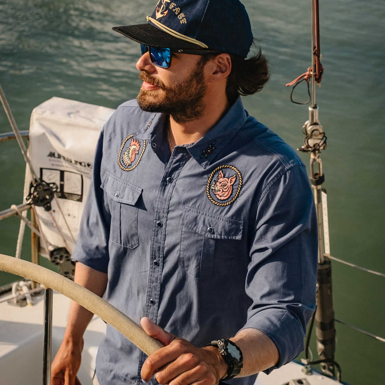 HFTTMM Gaucho Snapshirt - Fowl & Swine