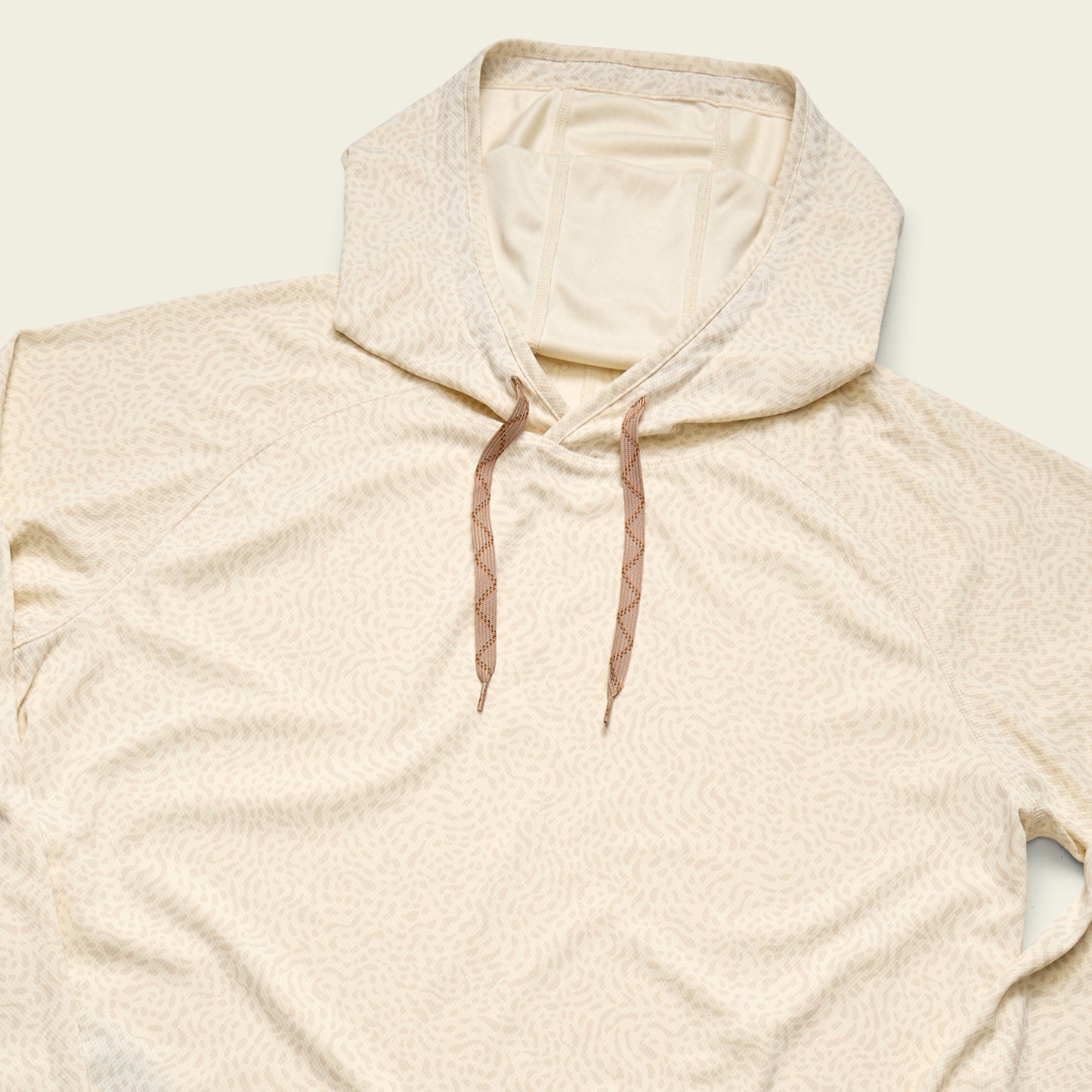 Loggerhead Hoodie - Pond Patterns : Bone