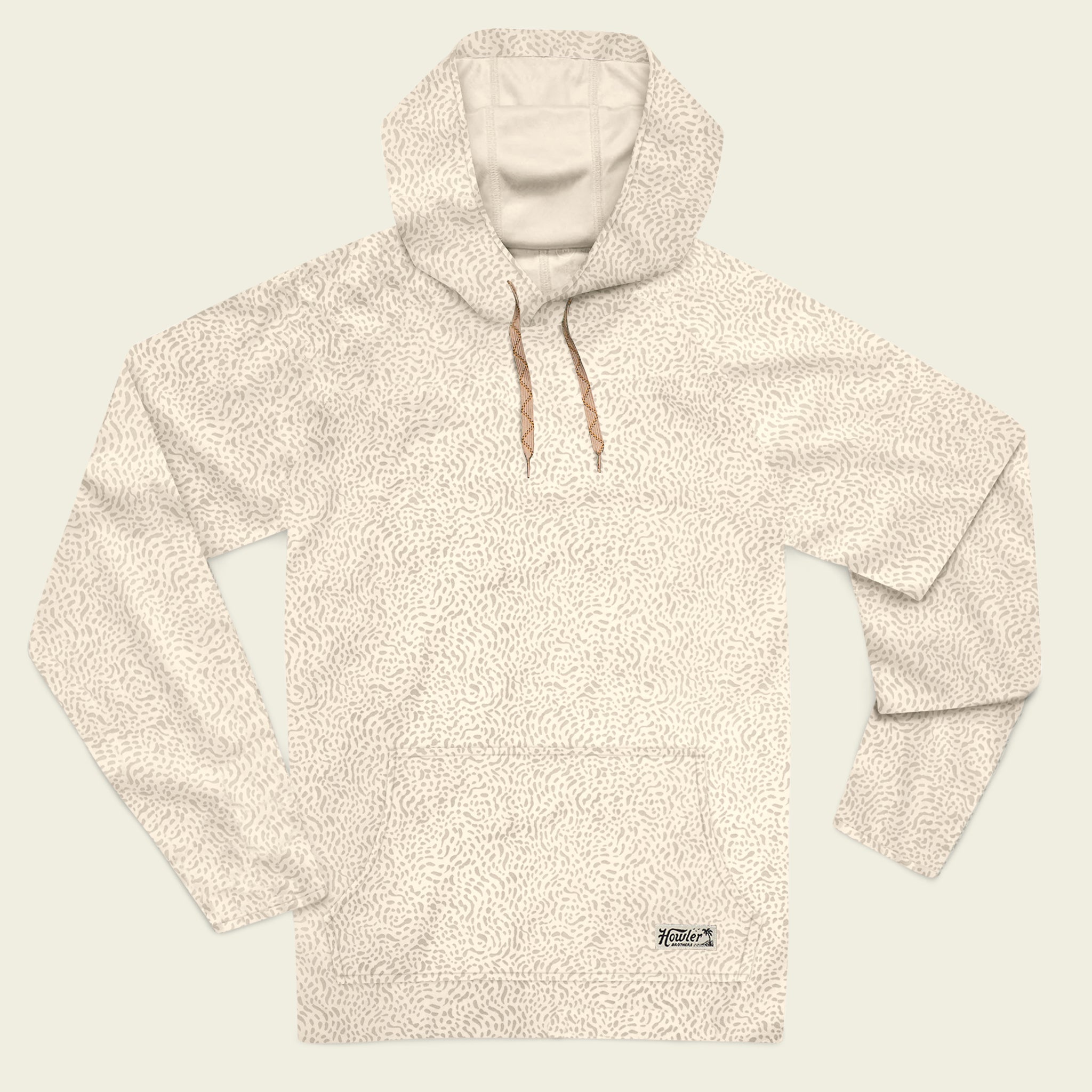 Loggerhead Hoodie - Pond Patterns : Bone – HOWLER BROTHERS