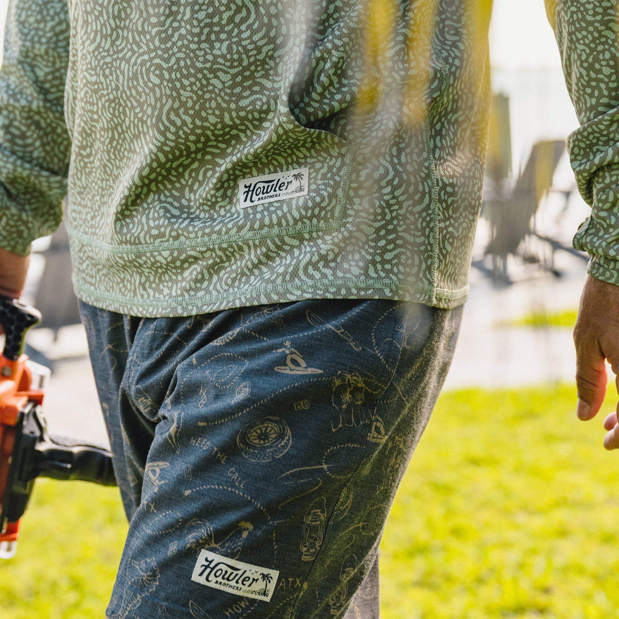 Loggerhead Hoodie - Pond Patterns : Mermaid – HOWLER BROTHERS