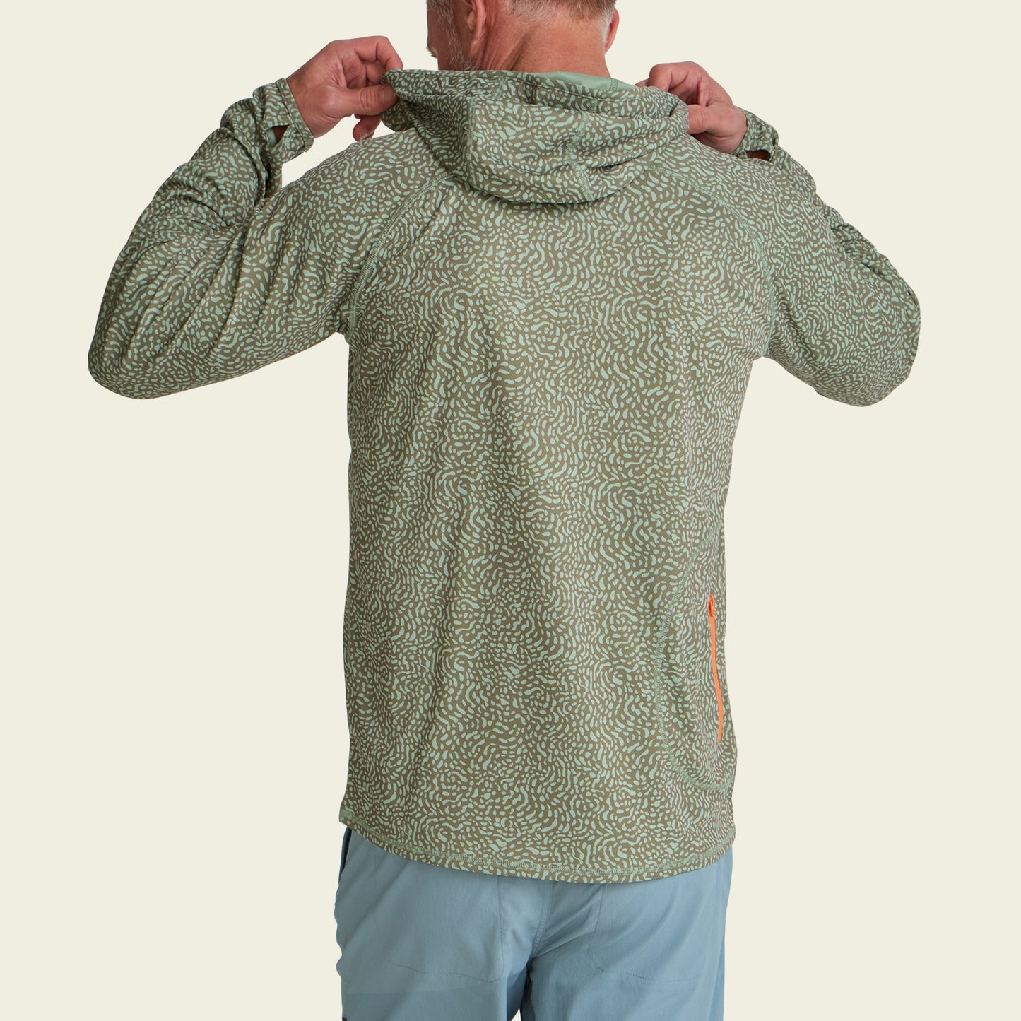 Loggerhead Hoodie - Pond Patterns : Mermaid