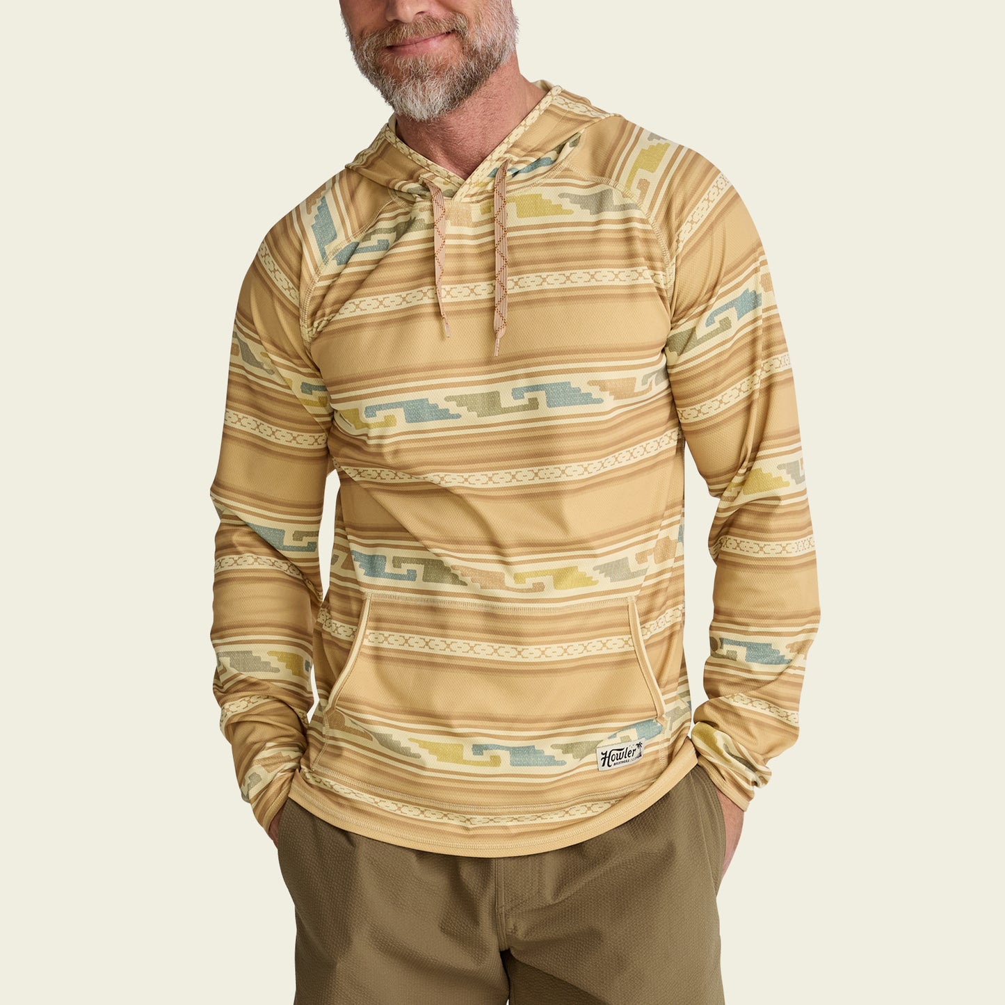 Loggerhead Hoodie - Temple Tracks : Camel