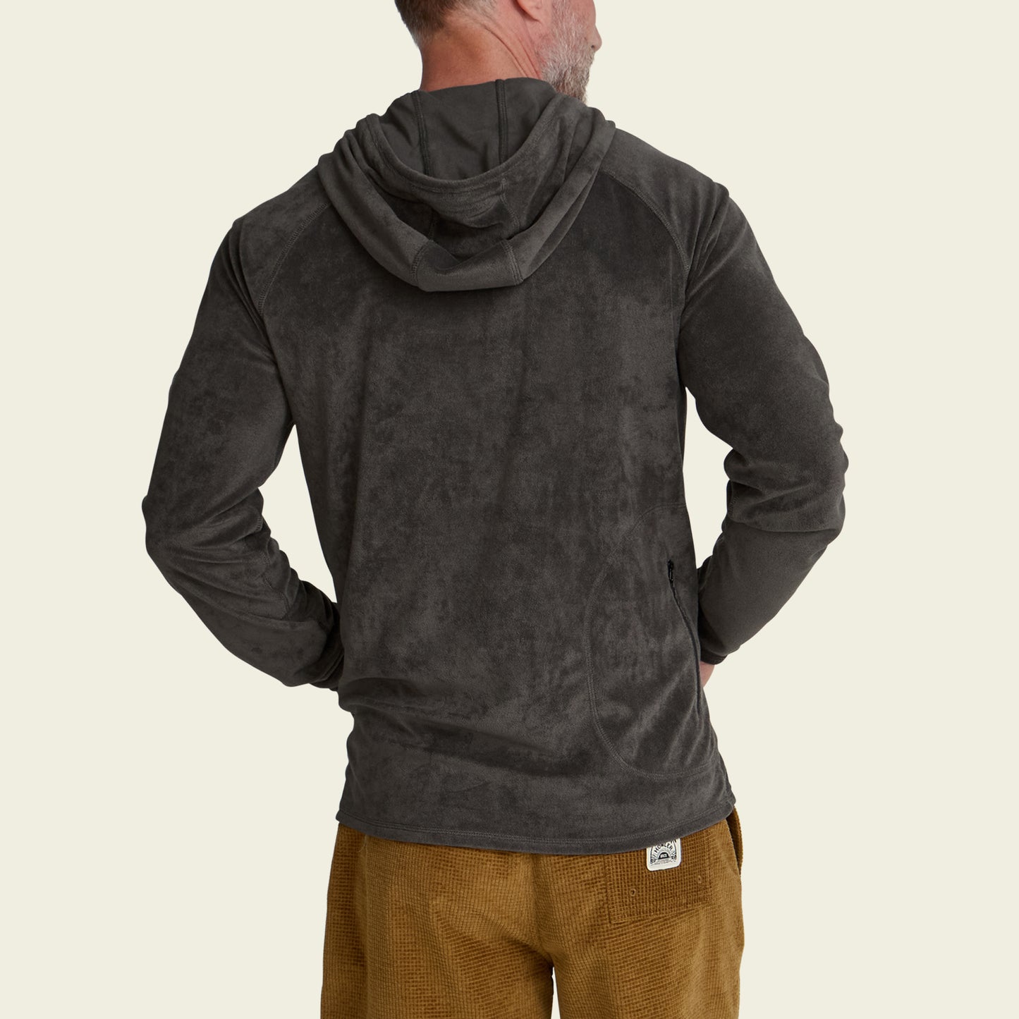 Terrycloth Hoodie - Surfbird : Antique Black