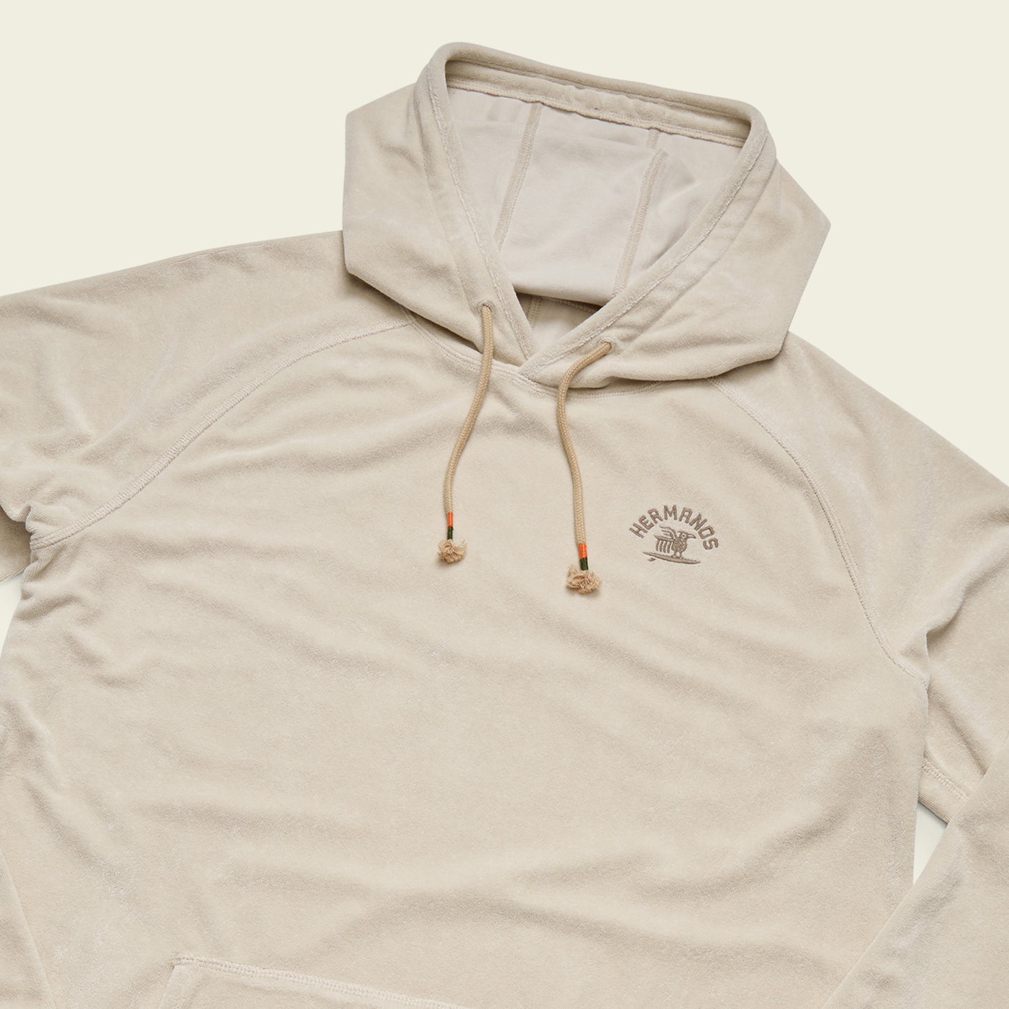 Terrycloth Hoodie - Surfbird : Sand