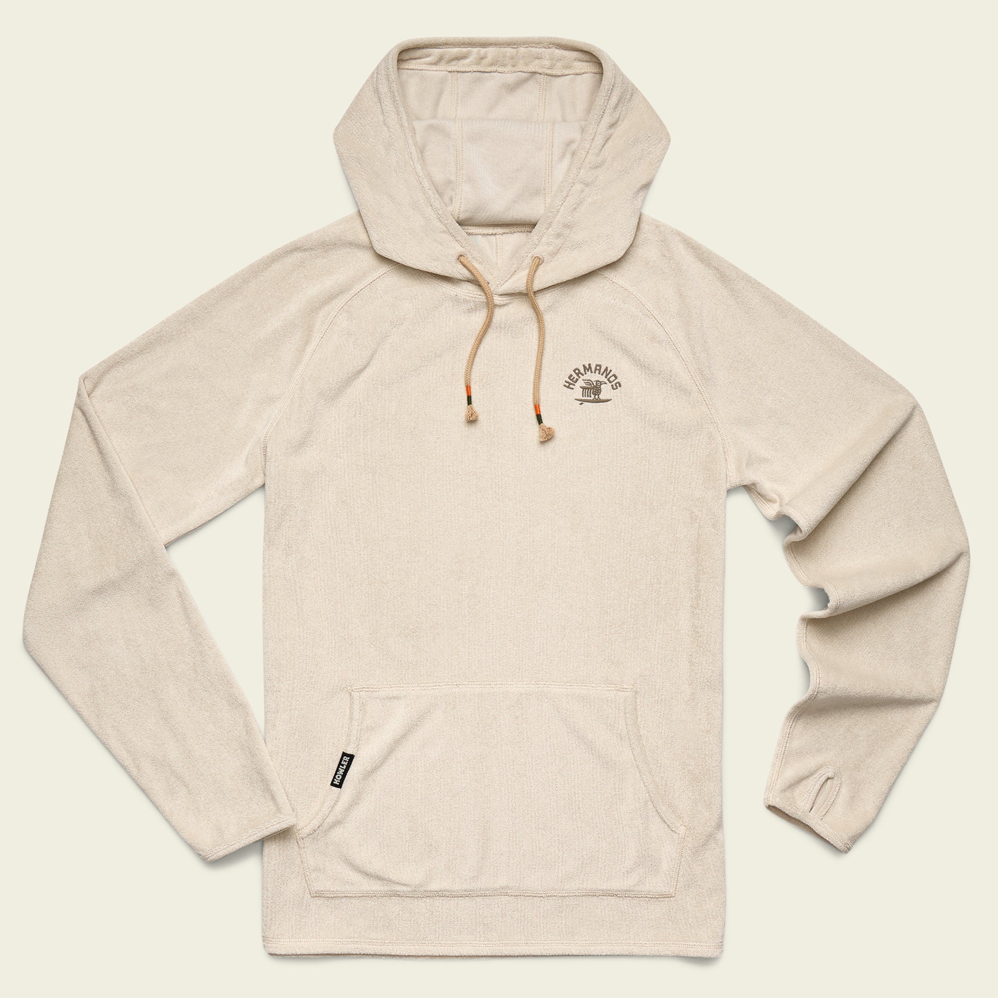 サーフィン・ボディボード LogRap Terry Hoodie XL Terrycloth Hoodie - Surfbird : Sand – HOWLER BROTHERS