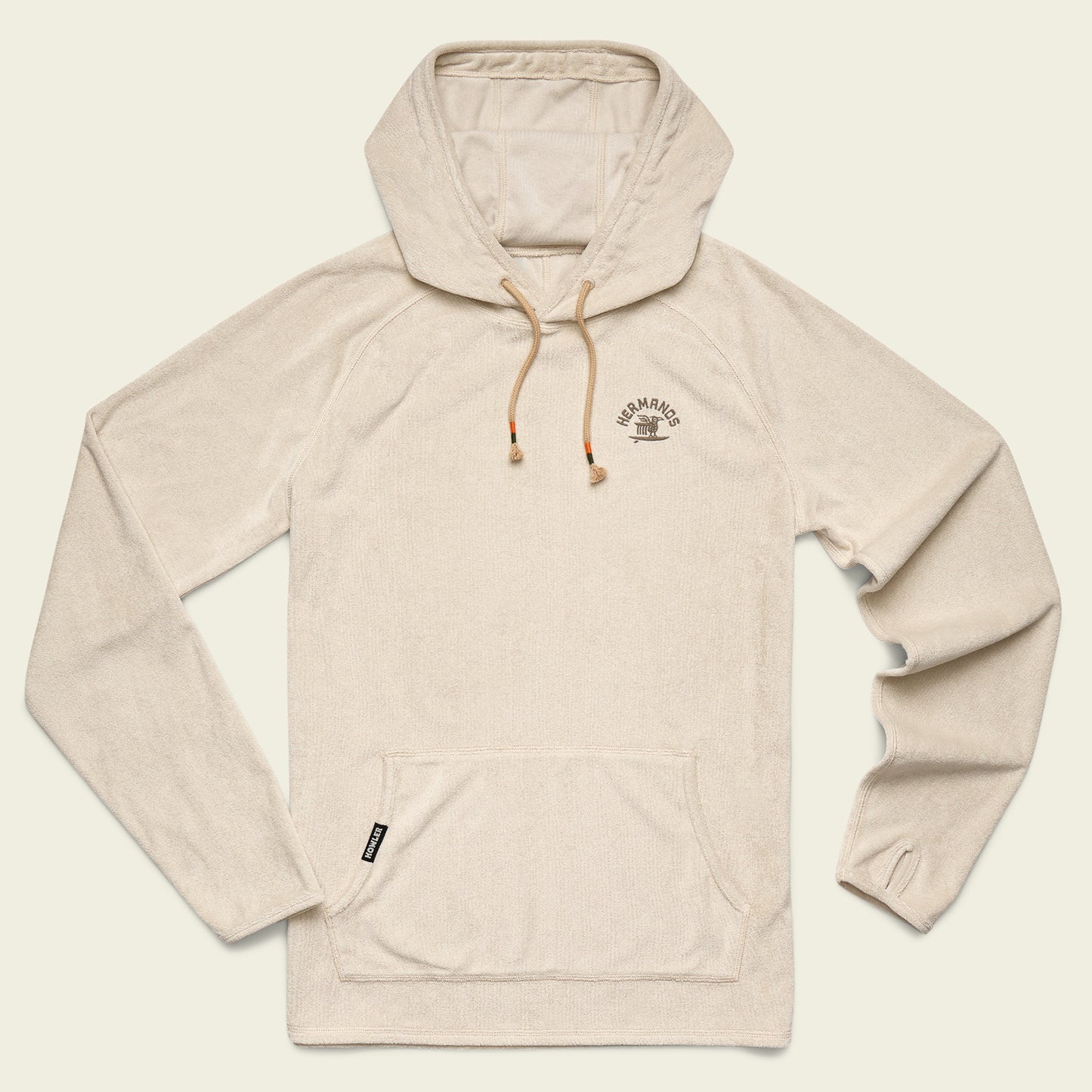 Terrycloth Hoodie - Surfbird : Sand