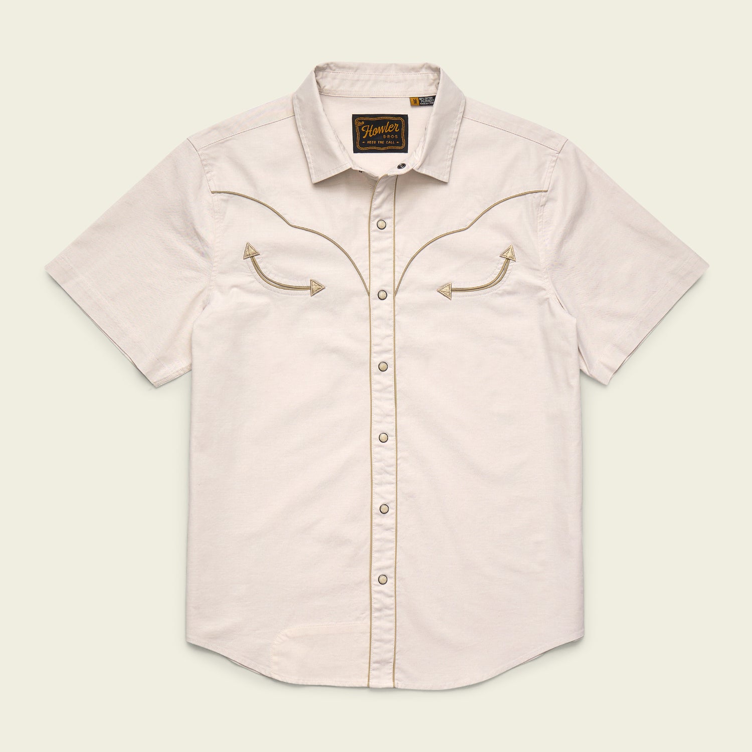Broncbuster Snapshirt - Sand