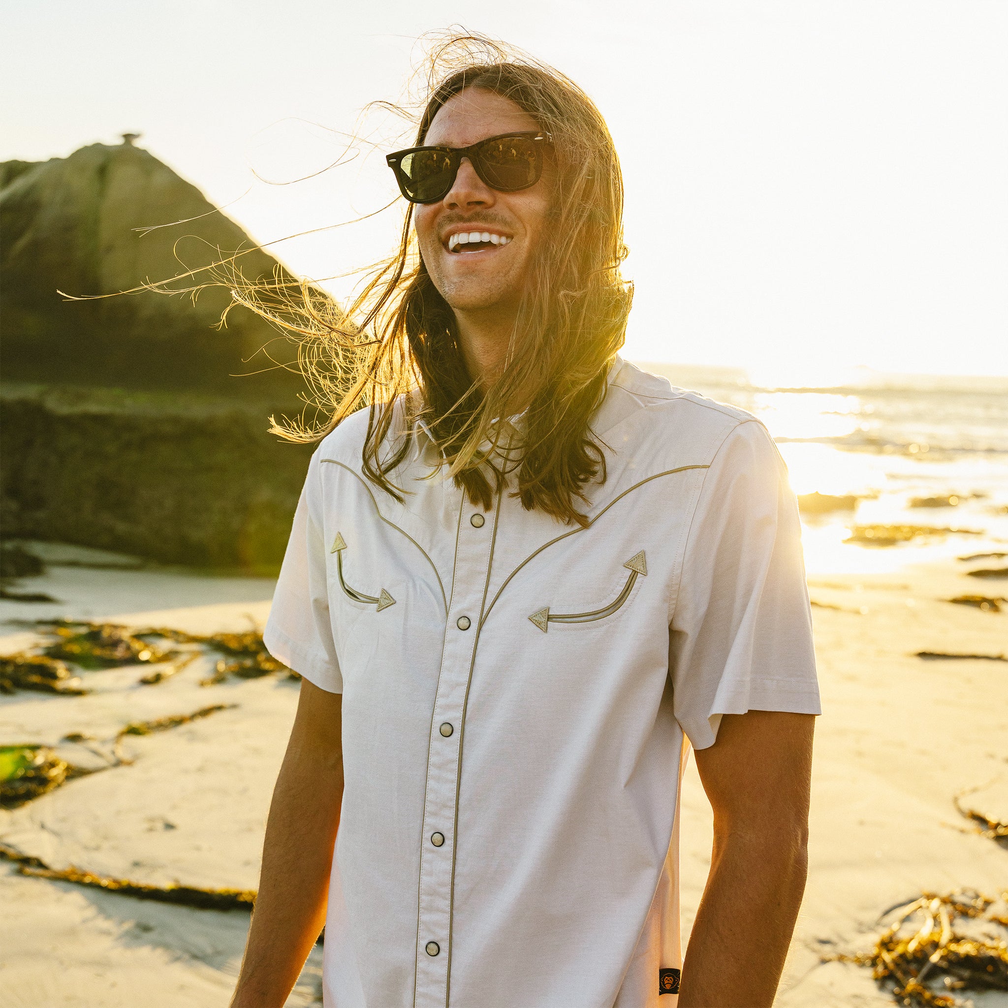 Broncbuster Snapshirt - Sand – HOWLER BROTHERS