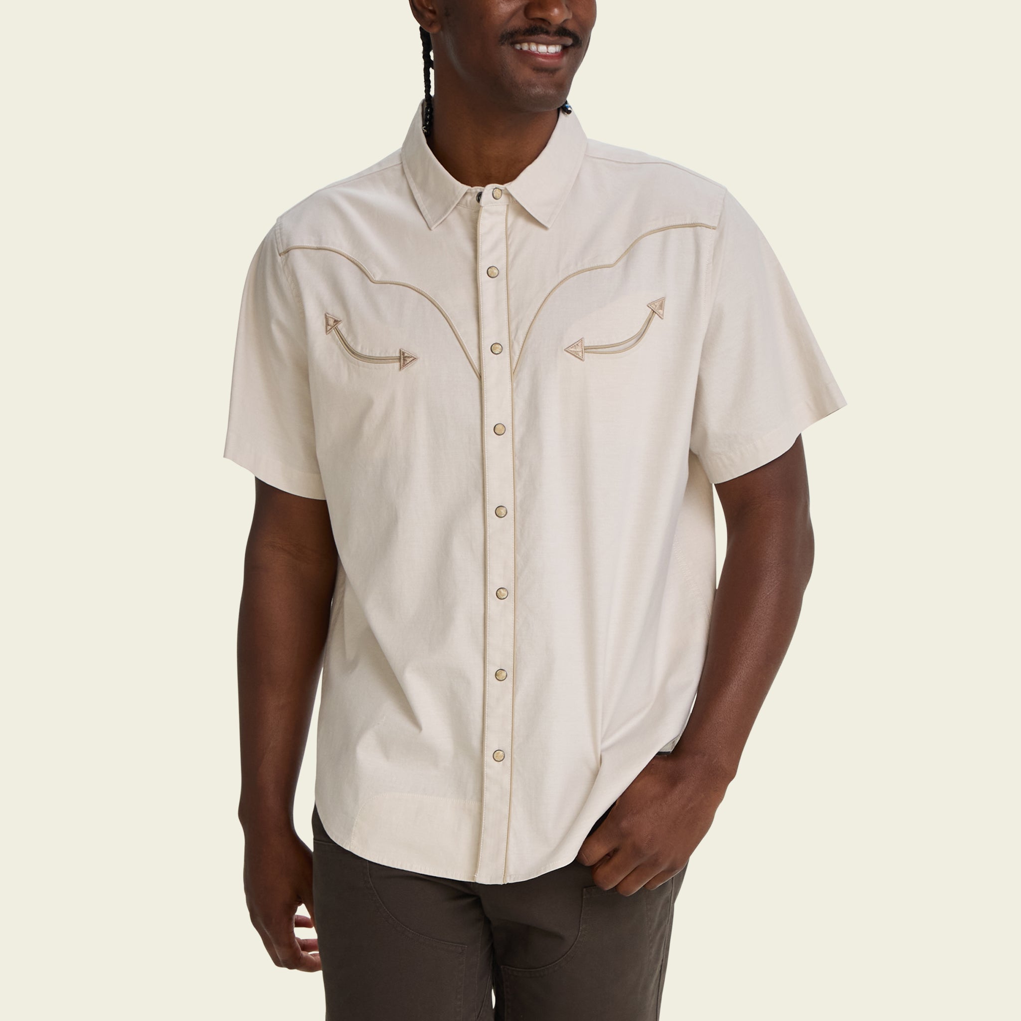 Broncbuster Snapshirt - Sand – HOWLER BROTHERS