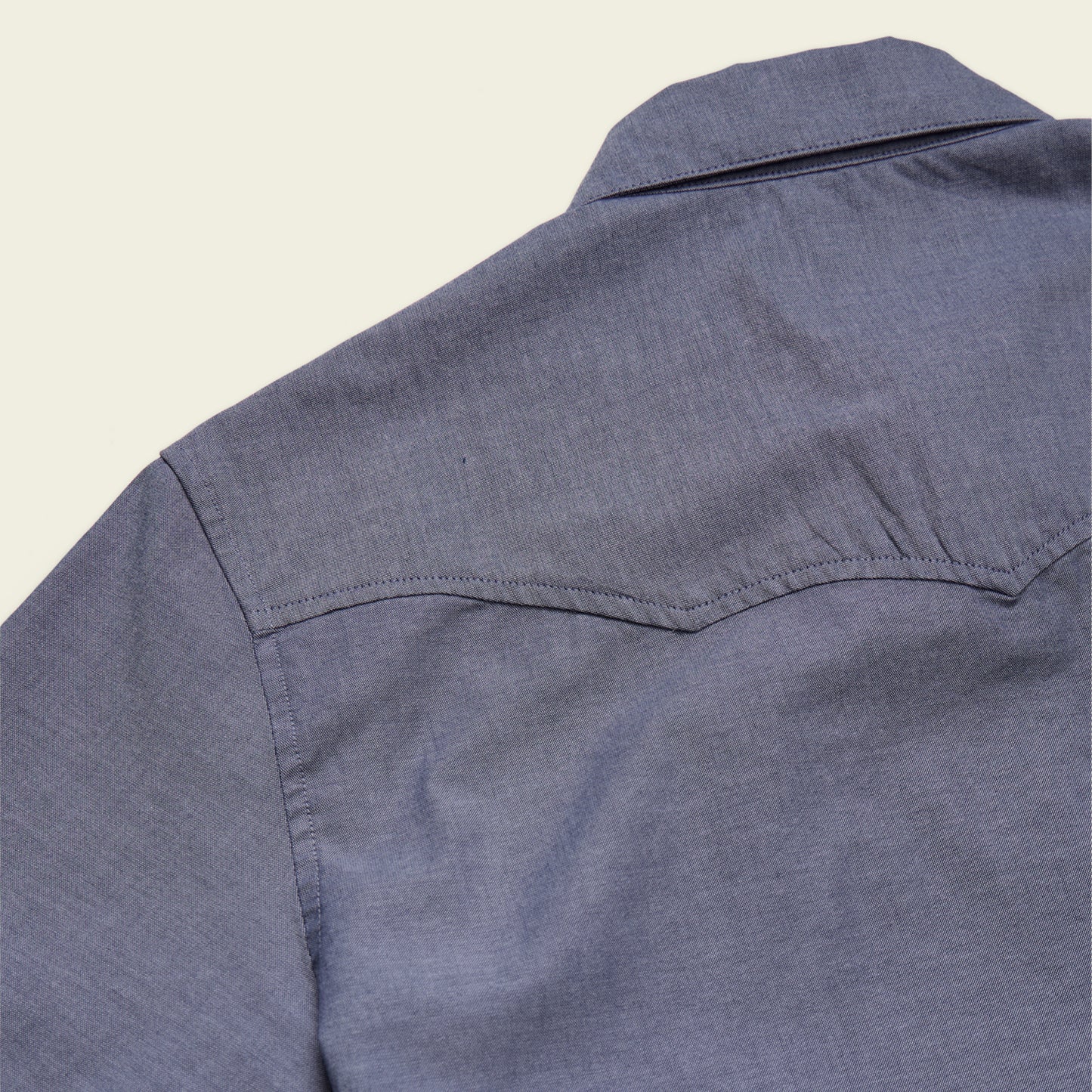 Crosscut Deluxe Shortsleeve Shirt - Noche de Paz : Indigo Chambray