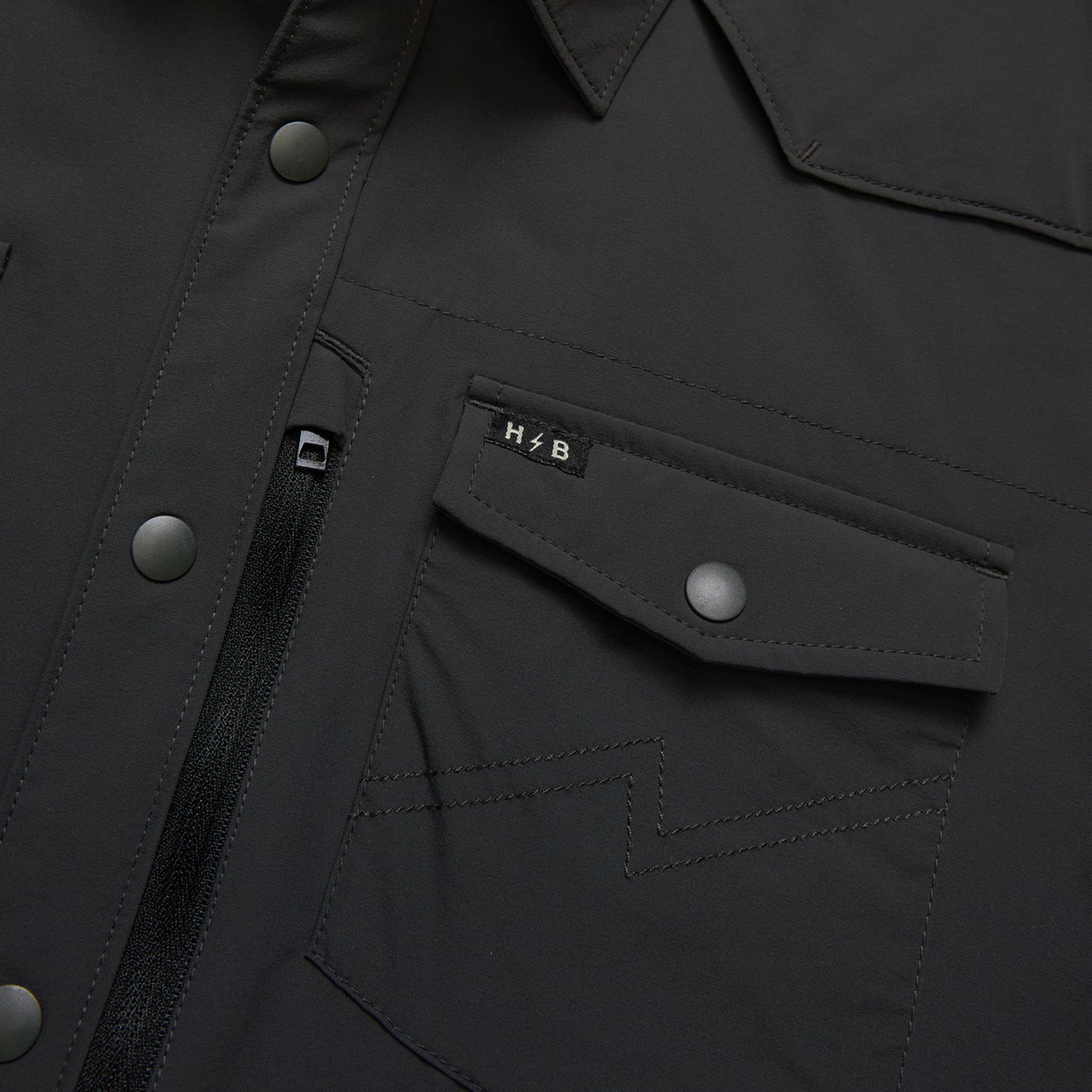 Emerger Tech Shirt - Antique Black