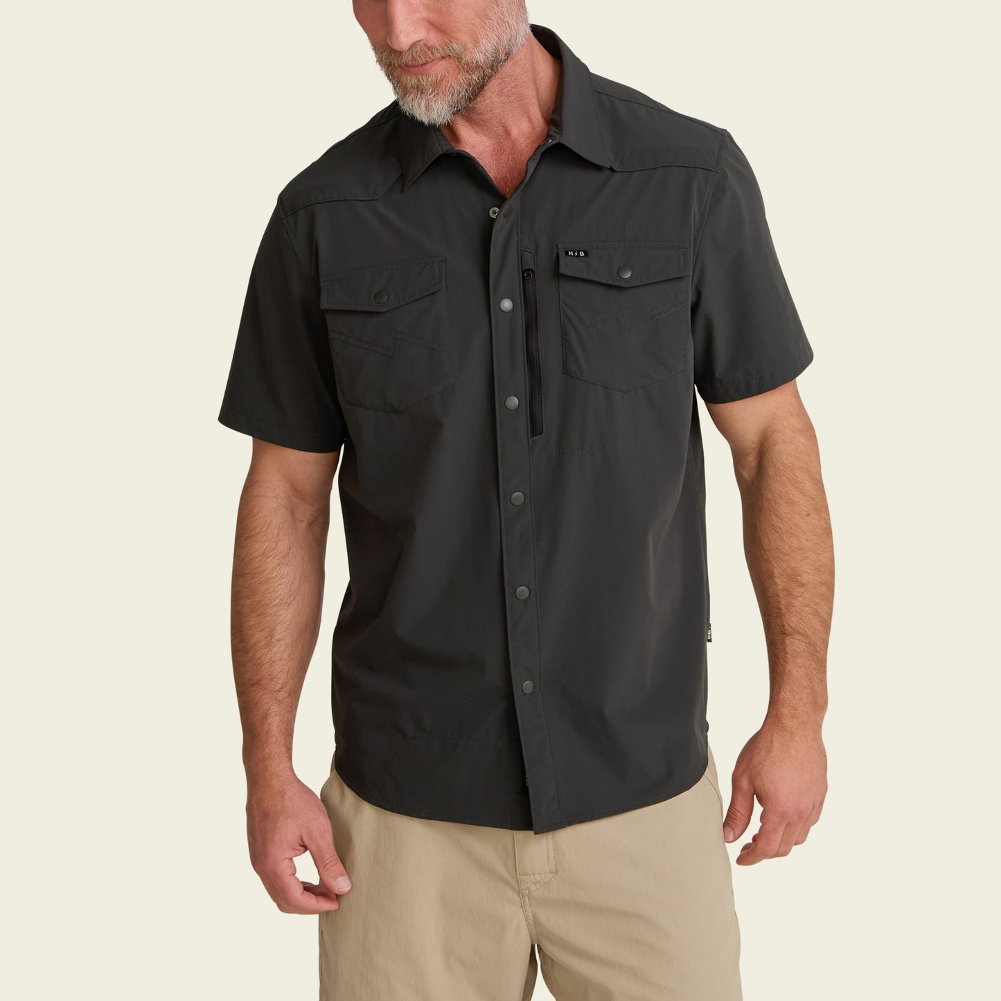 Emerger Tech Shirt - Antique Black