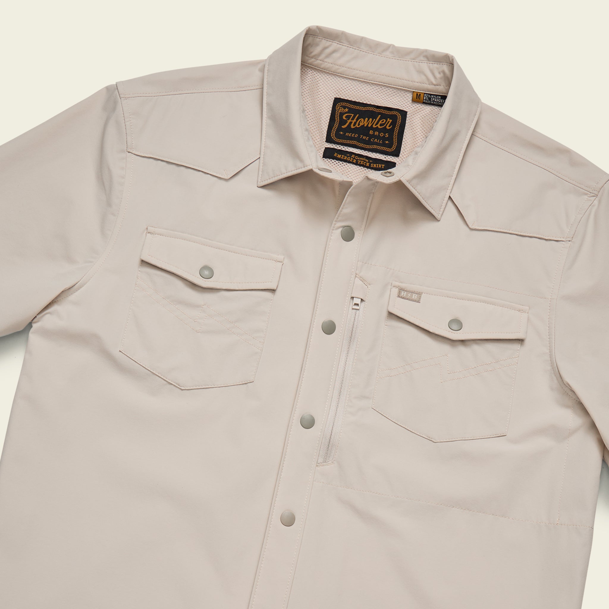 Emerger Tech Shirt - Chalk – HOWLER BROTHERS