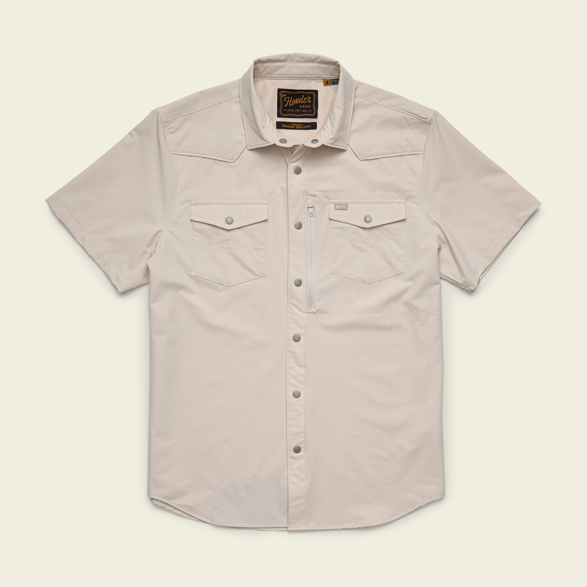 Emerger Tech Shirt - Chalk – HOWLER BROTHERS