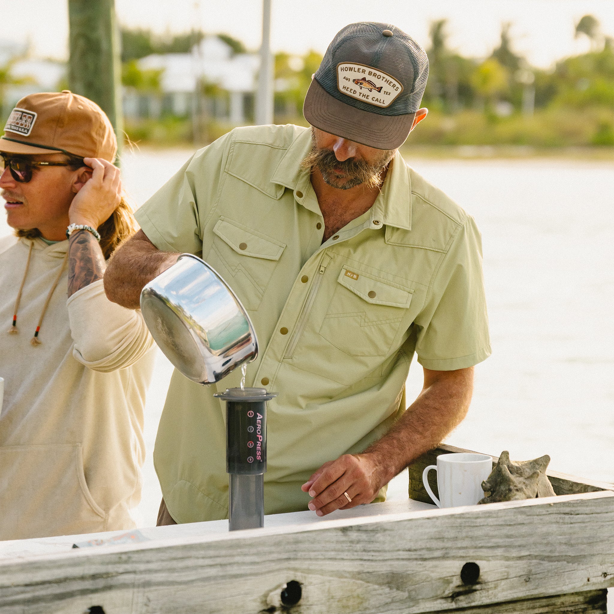 Emerger Tech Shirt - Wasabi – HOWLER BROTHERS