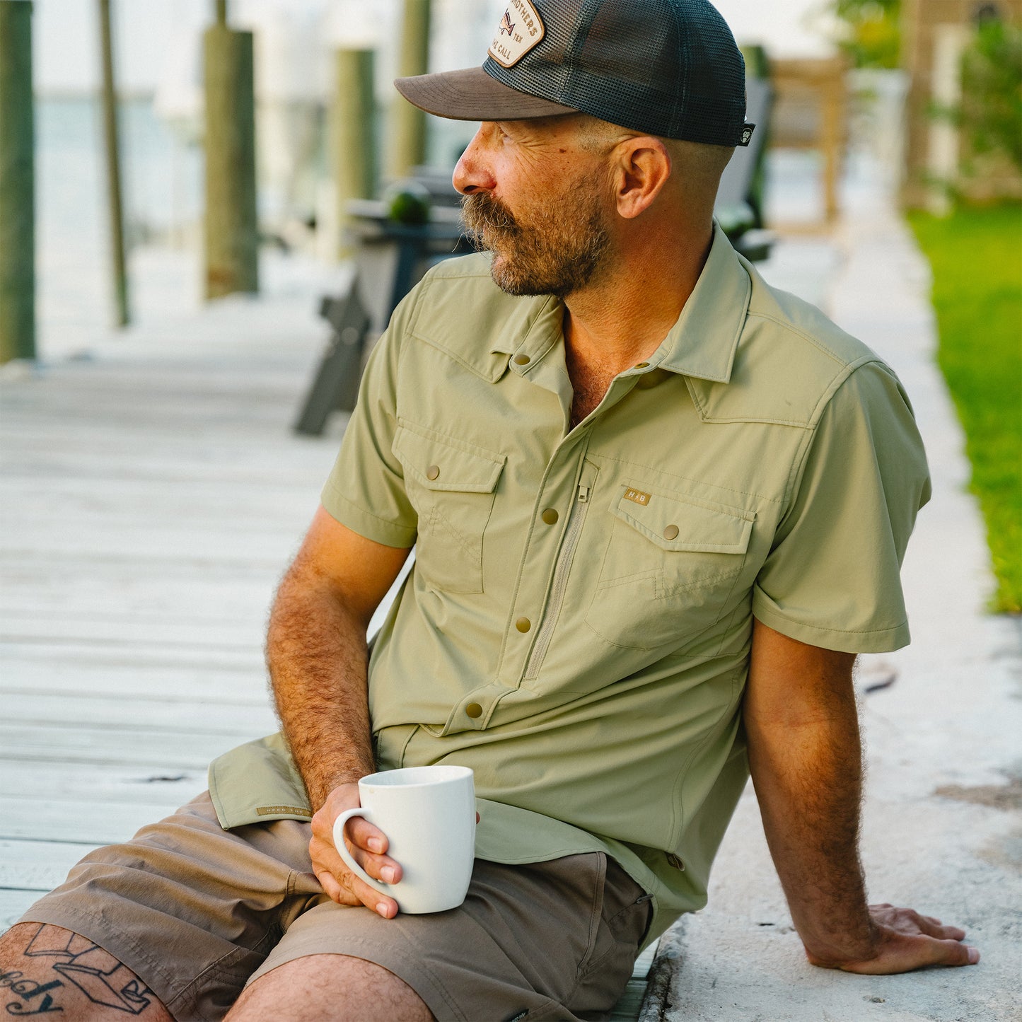 Emerger Tech Shirt - Wasabi