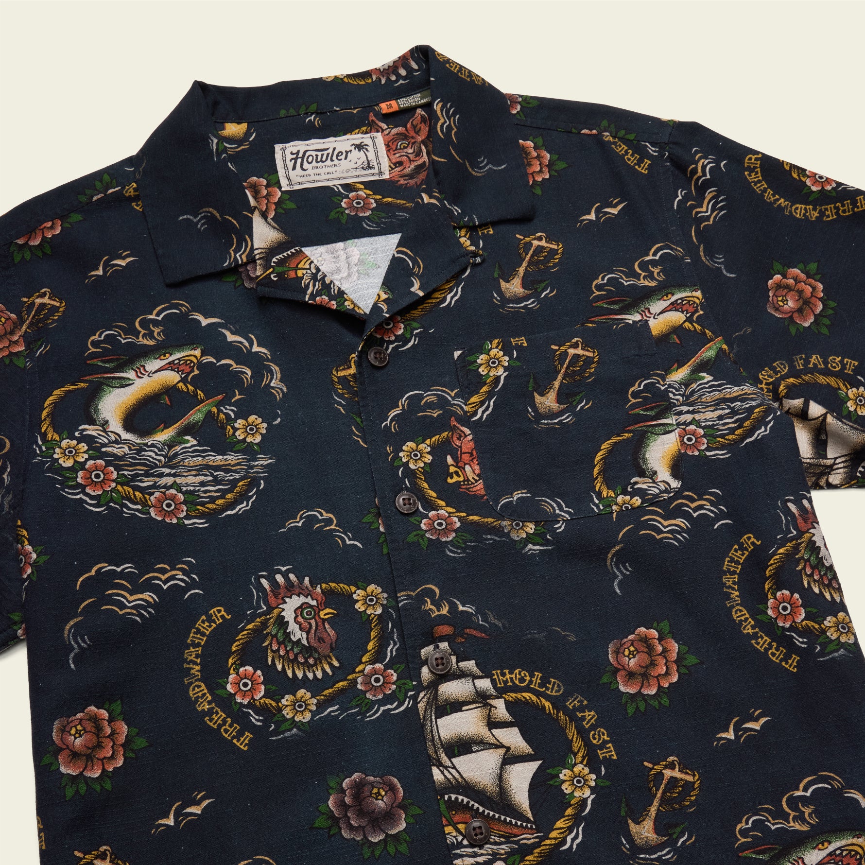 HFTTMM Monoloha Shirt - Sea Spell : Deep Ocean – HOWLER BROTHERS