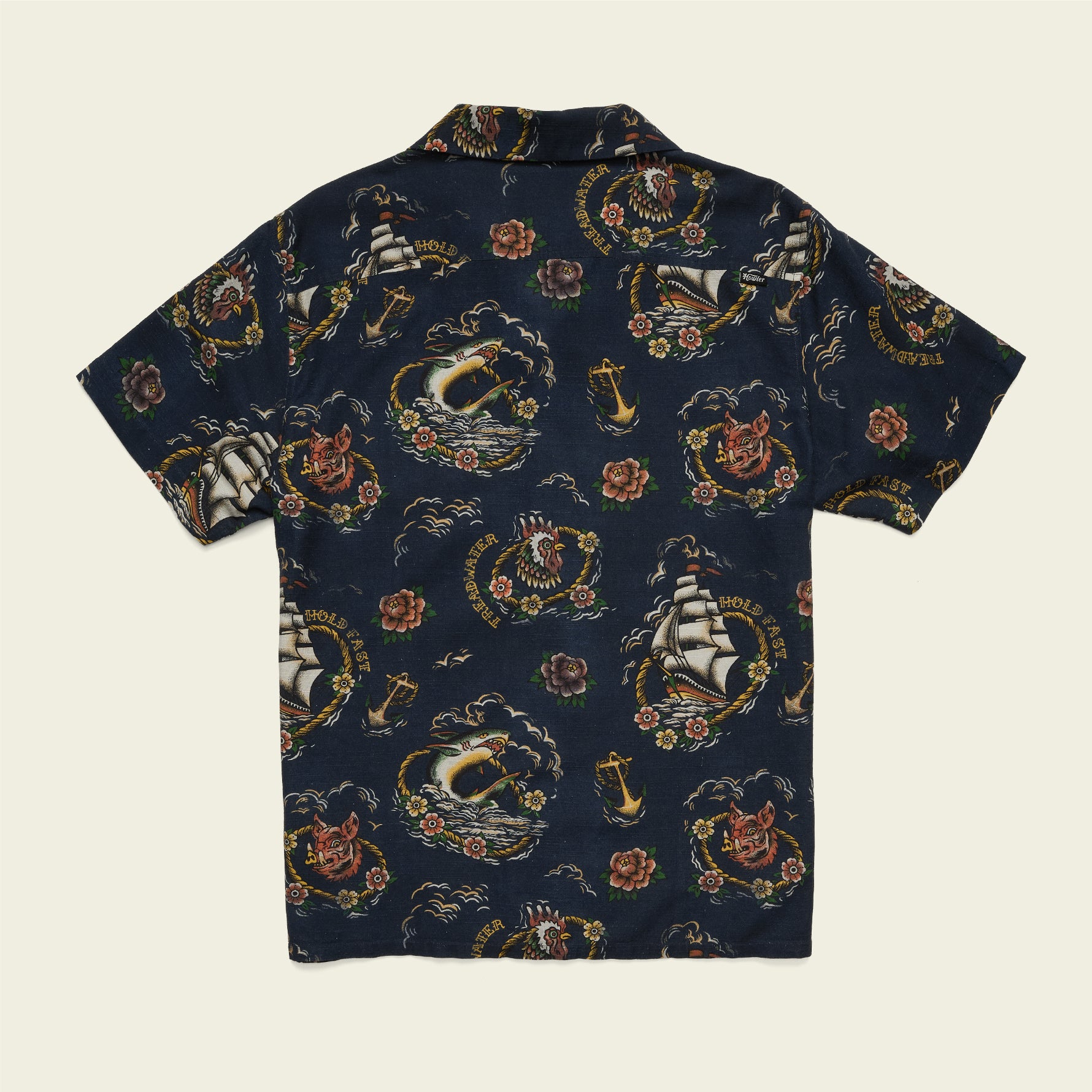 ★★howl★★ HFTTMM Monoloha Shirt - Sea Spell : Deep Ocean – HOWLER BROTHERS