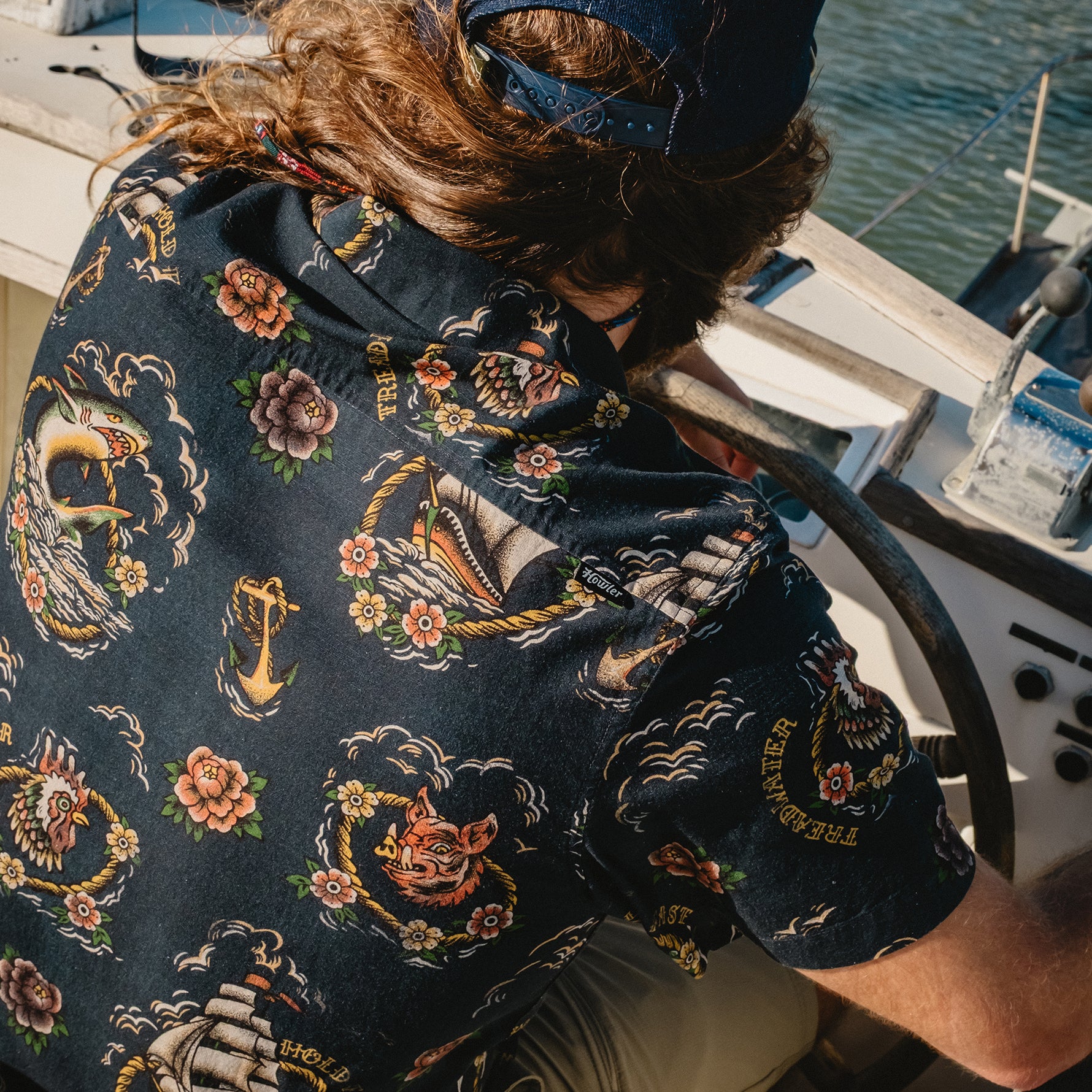 HFTTMM Monoloha Shirt - Sea Spell : Deep Ocean – HOWLER BROTHERS