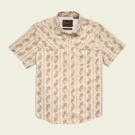 Open Country Tech Shirt - Grampa's Curtains : Natural – HOWLER