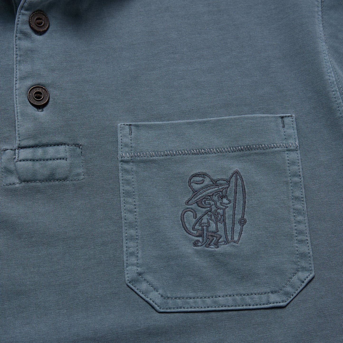 Pilgrimage Polo - Dark Slate