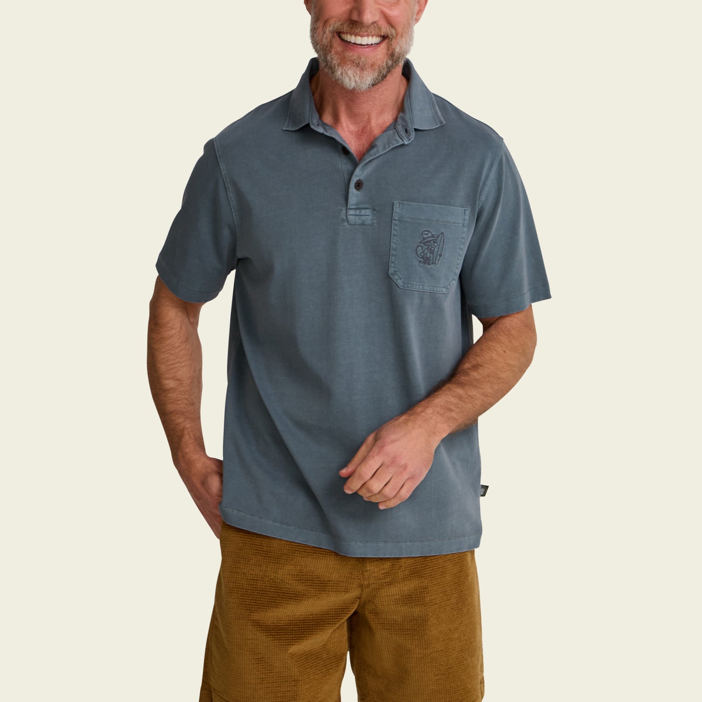 Pilgrimage Polo - Dark Slate