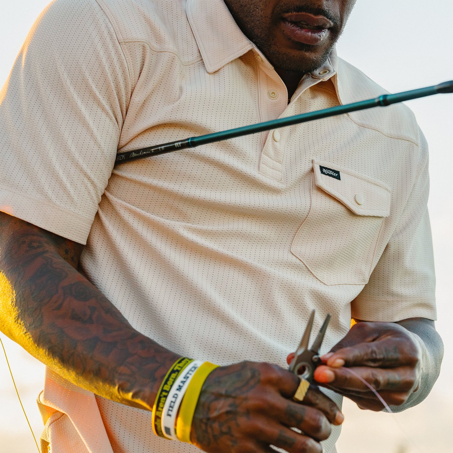 Ranchero Tech Polo - Sand