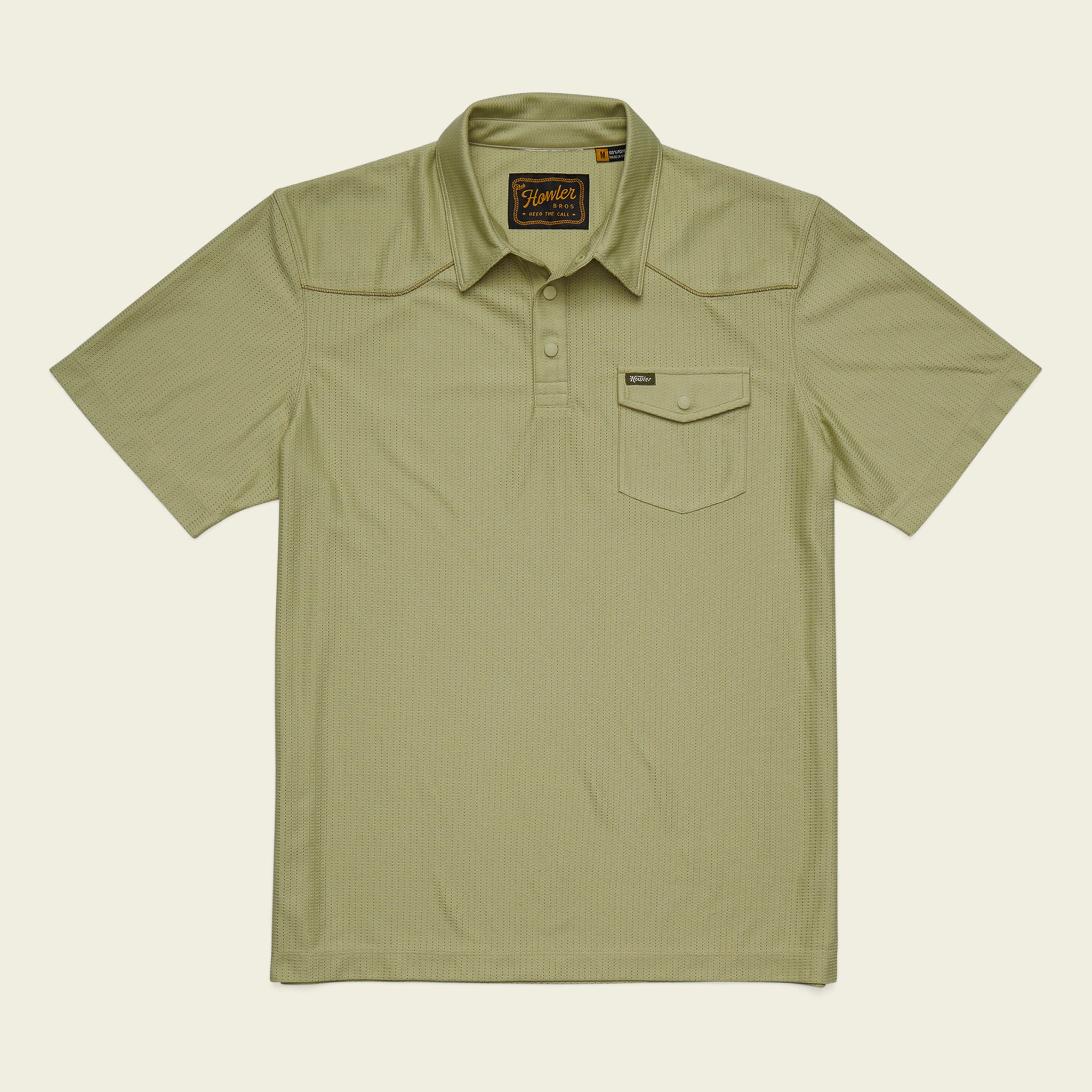 Ranchero Tech Polo - Wasabi – HOWLER BROTHERS