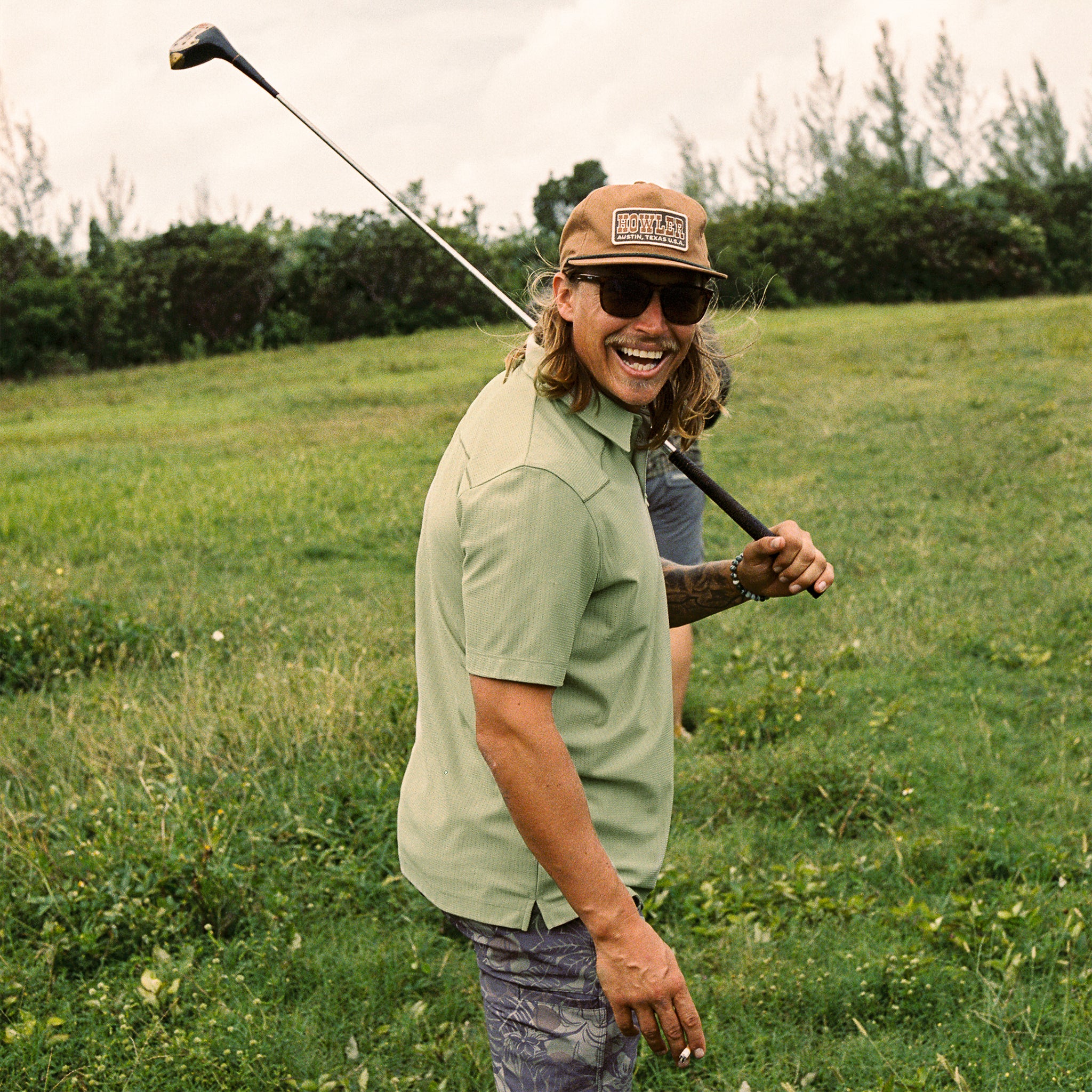 Ranchero Tech Polo - Wasabi – HOWLER BROTHERS