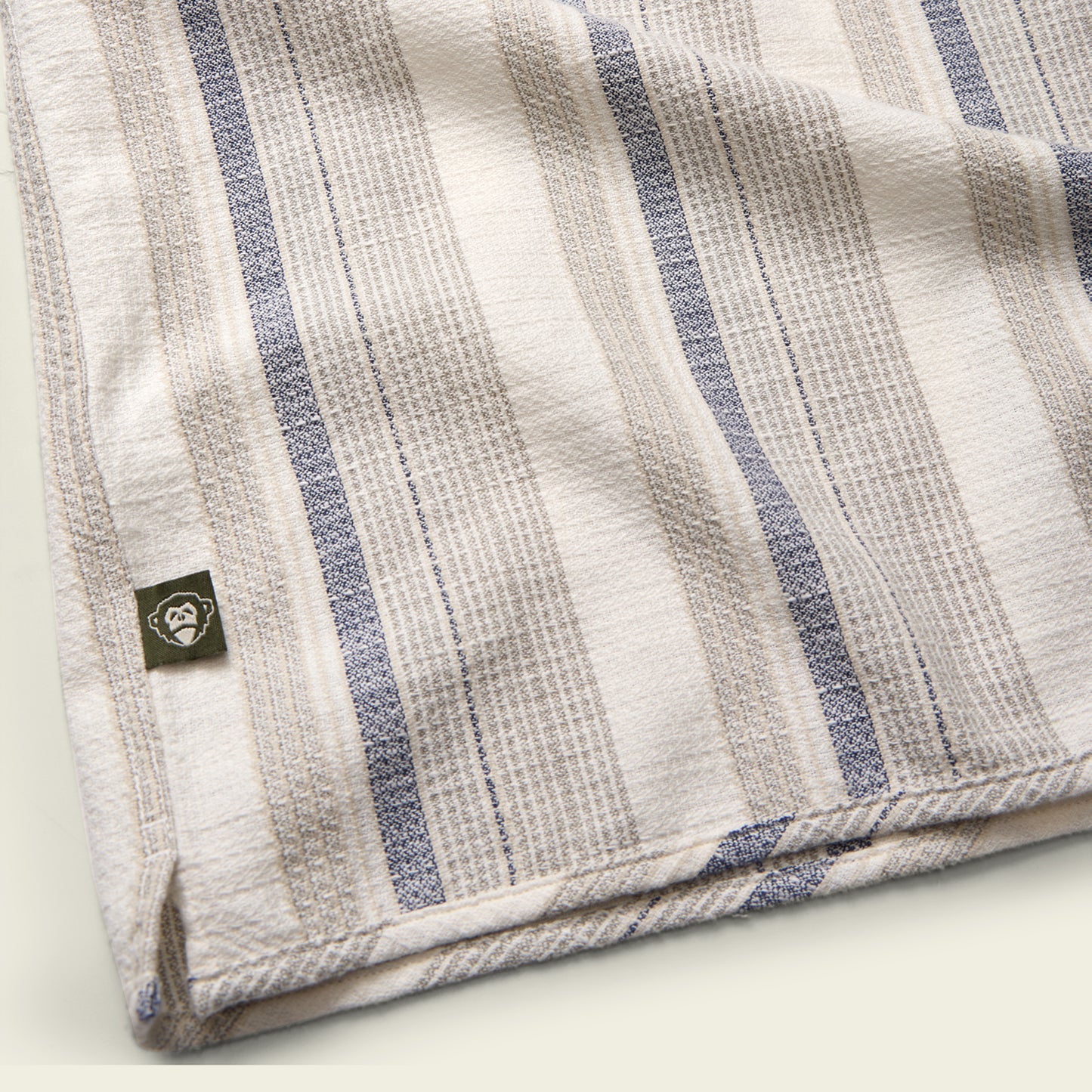 Shores Club Shirt - Old Bill Stripe : Limestone