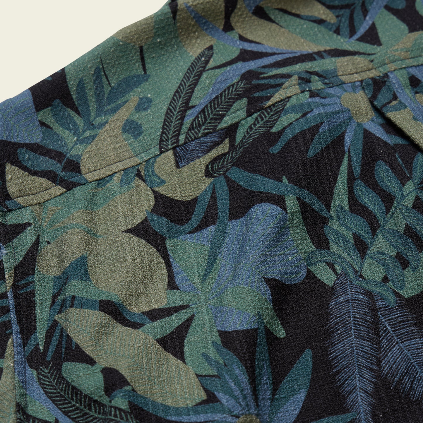 Shores Club Shirt - Tropical Dimension : Antique Black