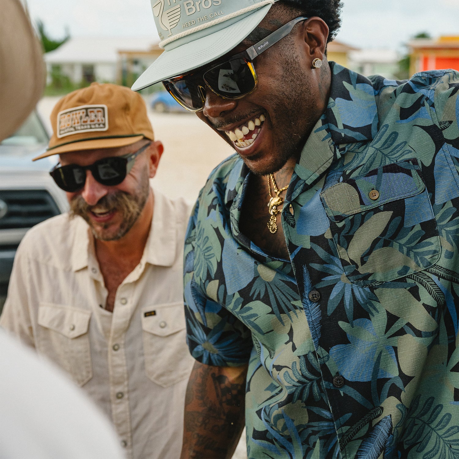 Shores Club Shirt - Tropical Dimension : Antique Black