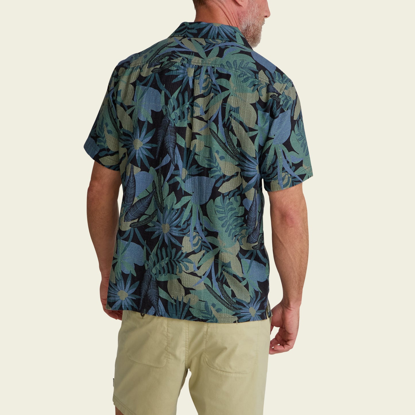 Shores Club Shirt - Tropical Dimension : Antique Black