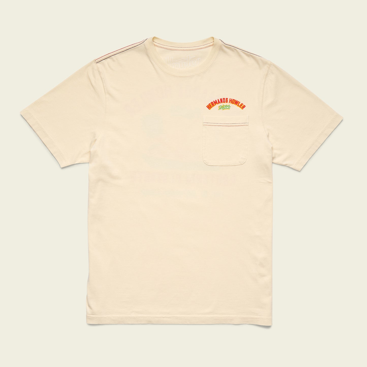 Fruteria Flotante Cotton Pocket T-Shirt - Natural