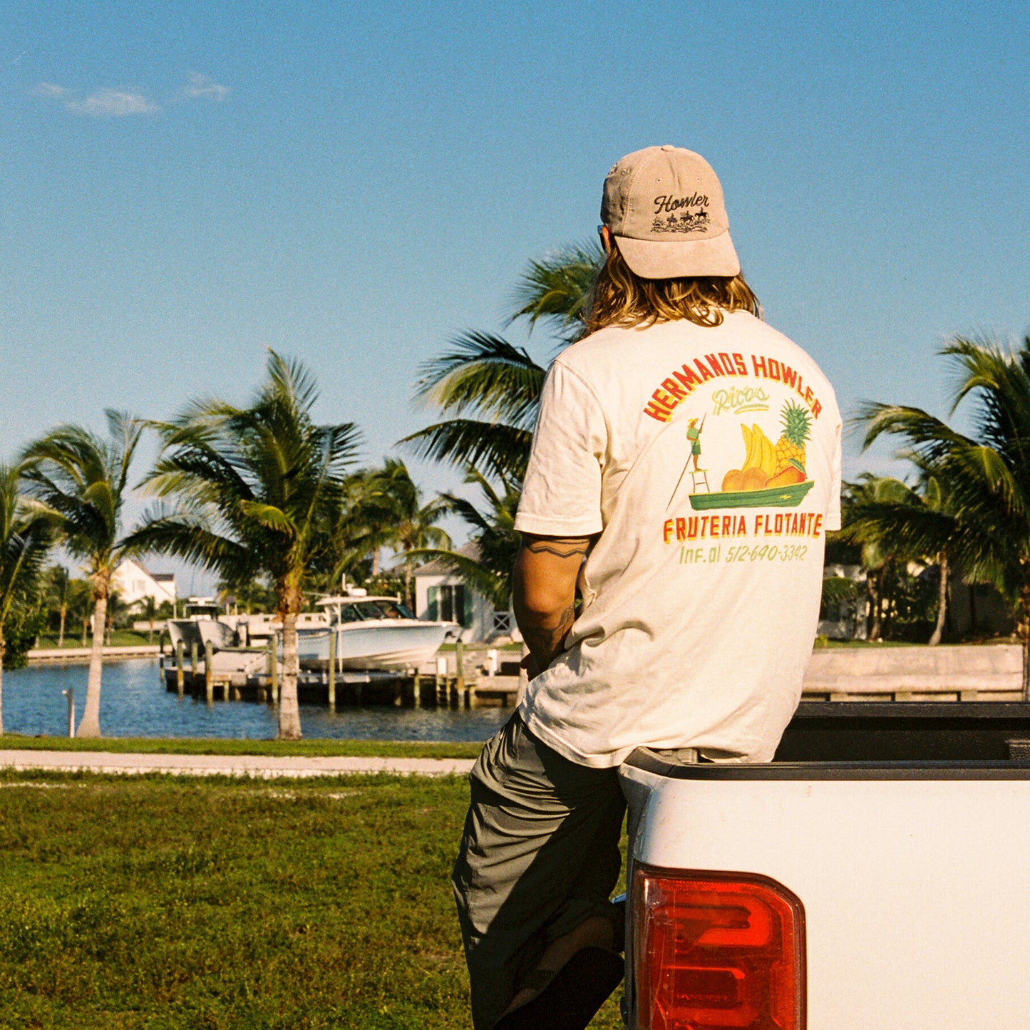 Fruteria Flotante Cotton Pocket T-Shirt - Natural