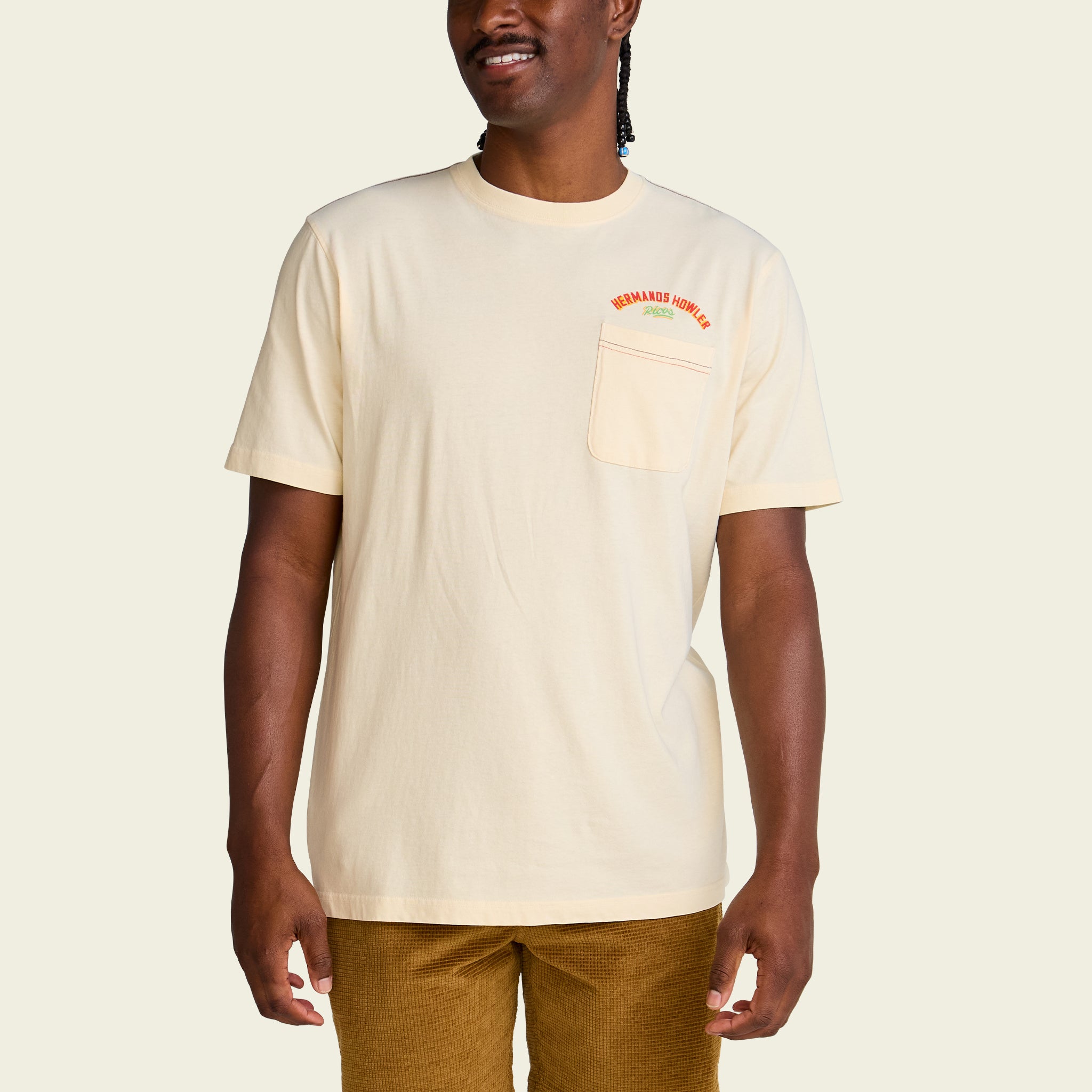 Frutería Flotante Cotton Pocket T-Shirt - Natural – HOWLER BROTHERS