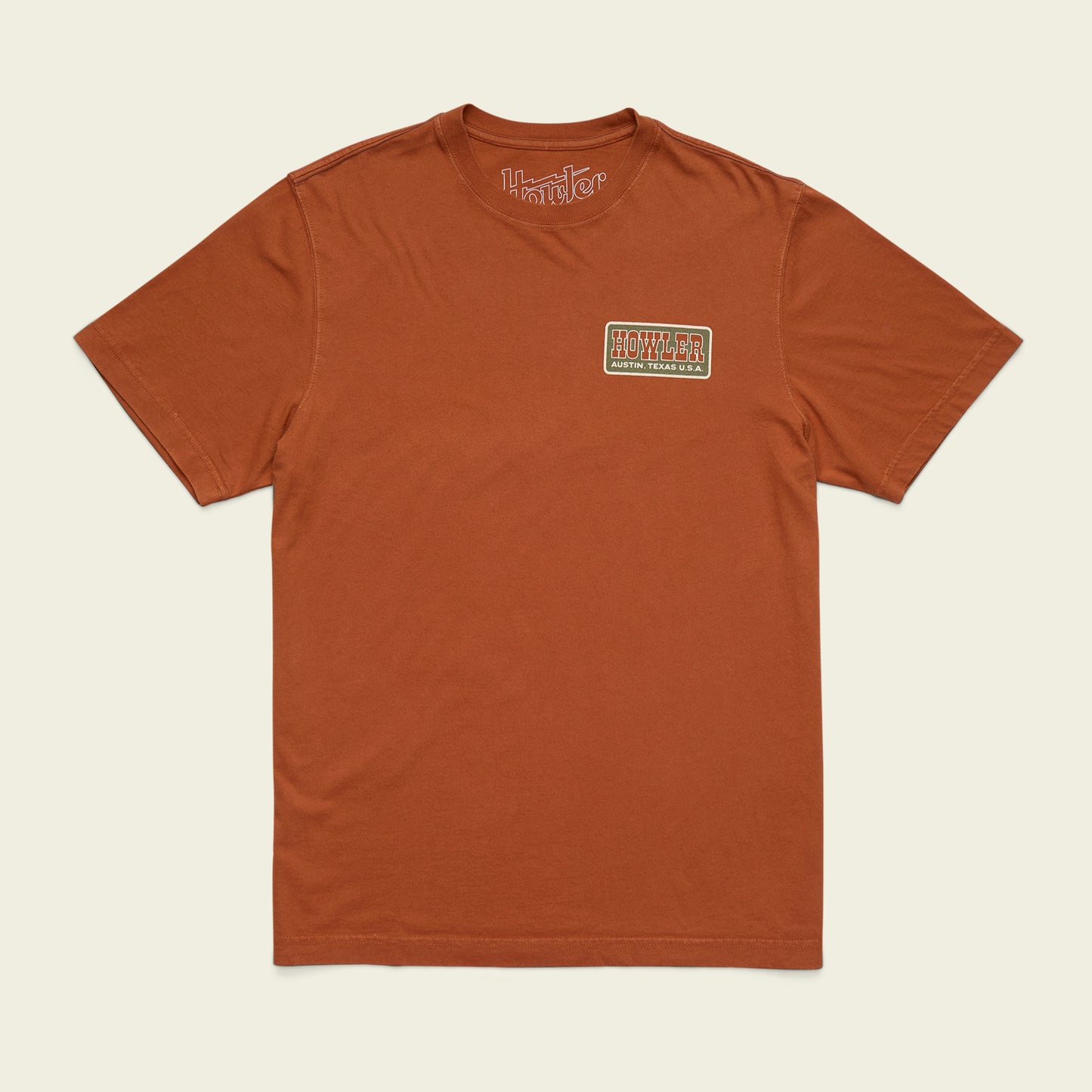 Howler Slab Cotton T-Shirt - Caramel