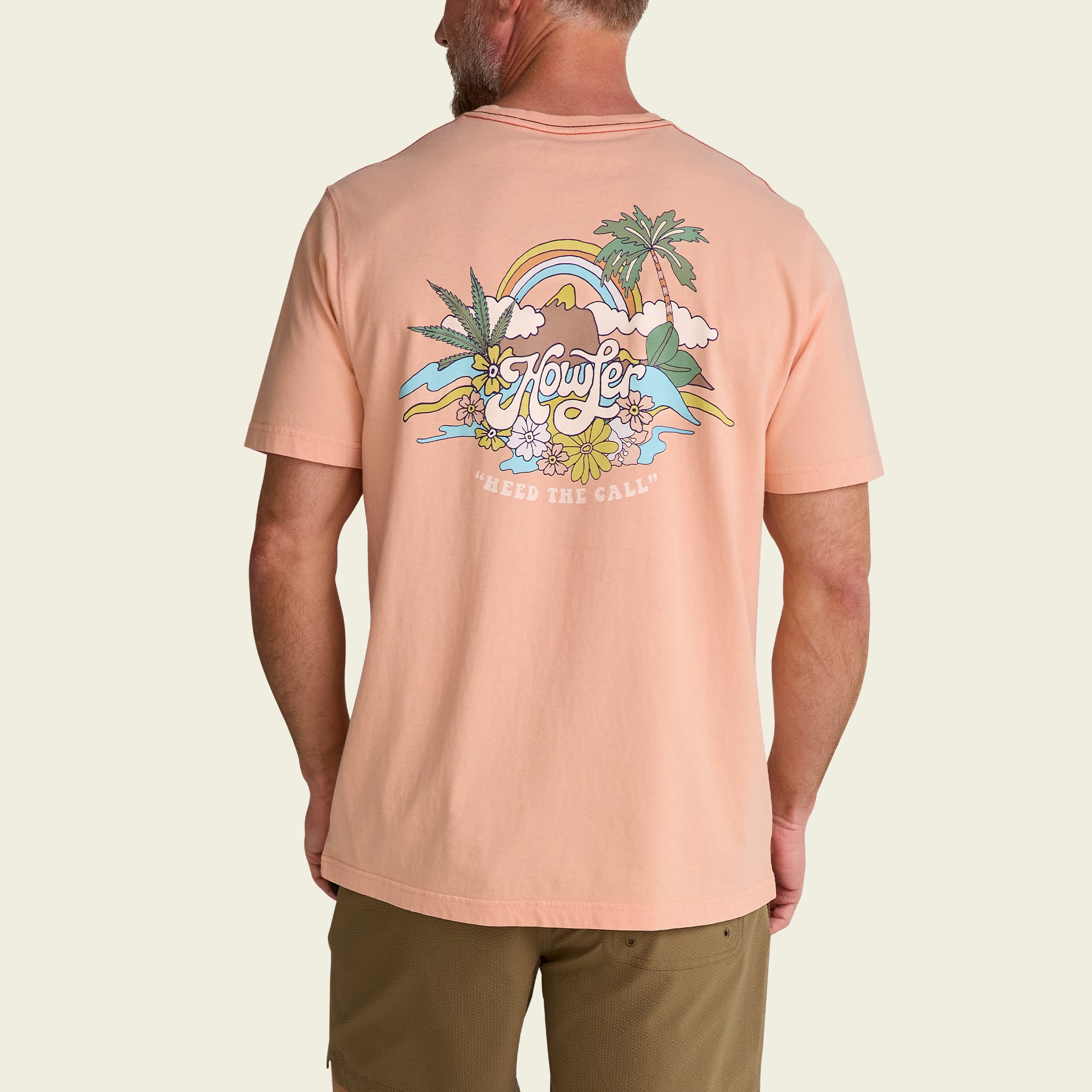 Irie Paradise Cotton T-Shirt - Coral – HOWLER BROTHERS