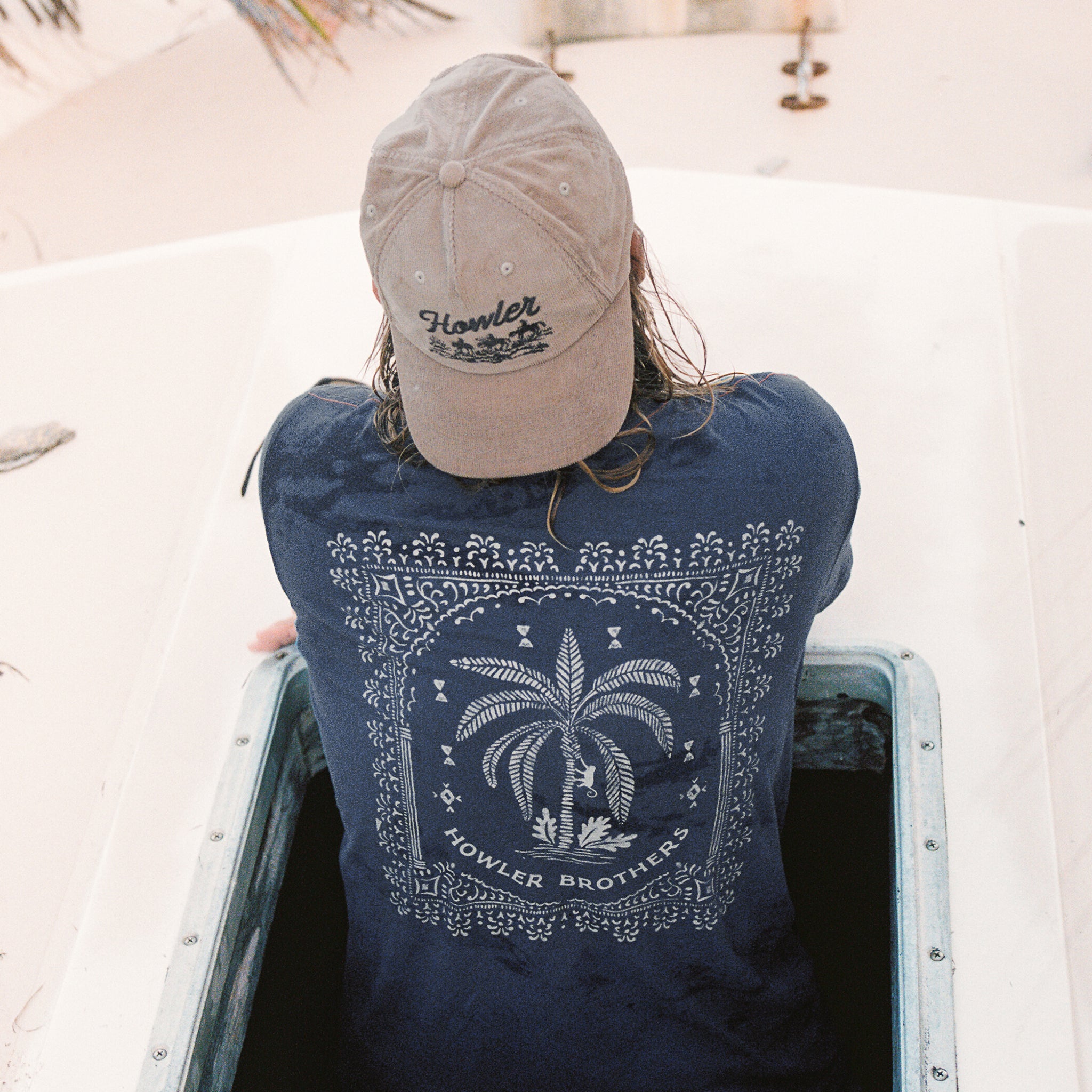 Palmetto Print Cotton T-Shirt - Key Largo – HOWLER BROTHERS