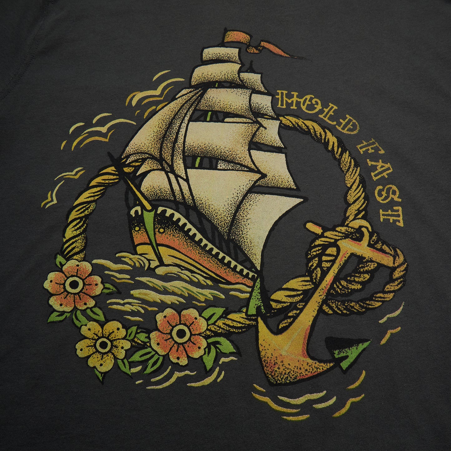 HFTTMM Cotton Pocket T-Shirt - Antique Black